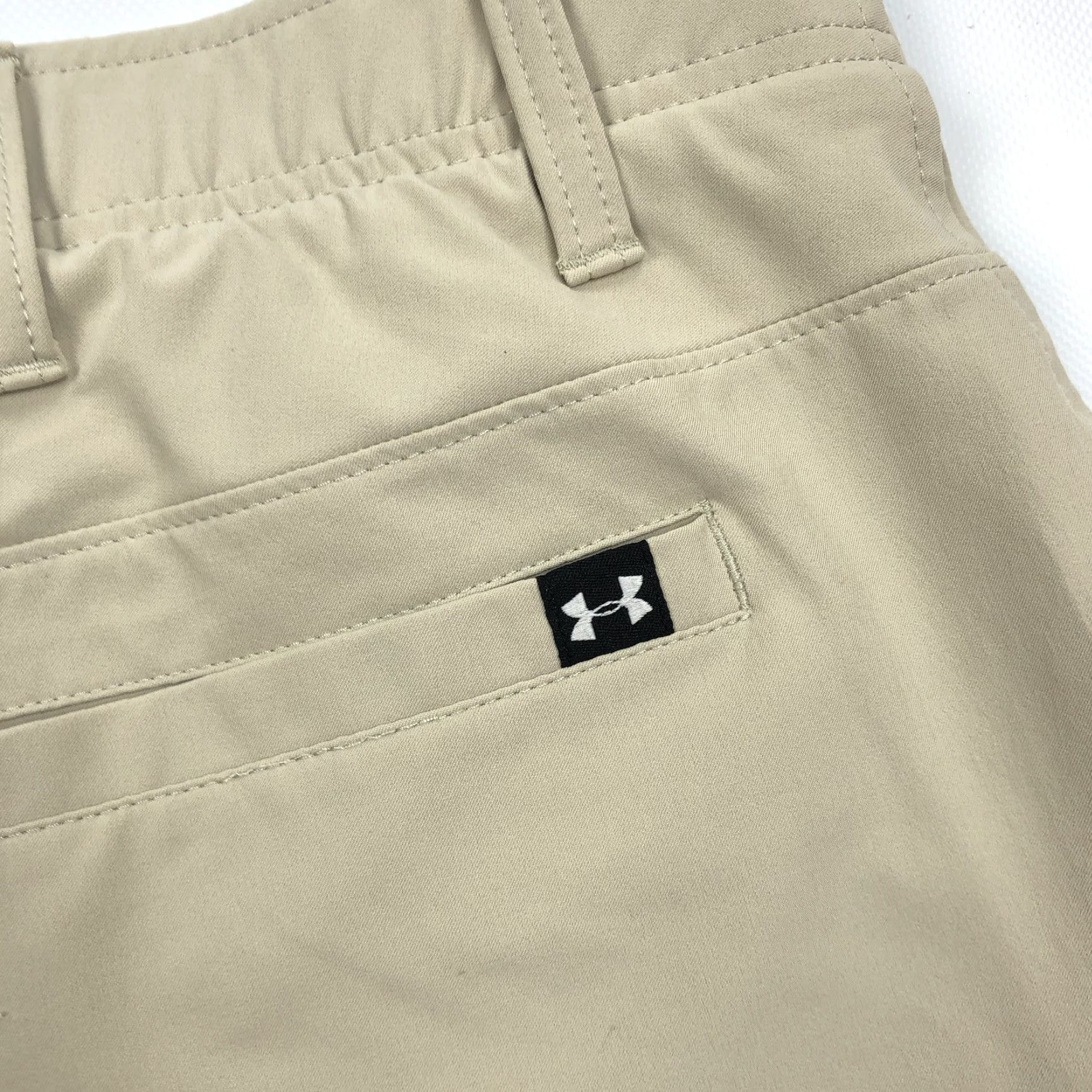 Under Armour Under Armour Men's Performance Golf Pants Khaki Tan 40x30 Regular Straight Leg Pants Mens Golf Pants Slant Pocket Logo Breathable Moisture Wicking Size US 40 / EU 56 - 5 Thumbnail