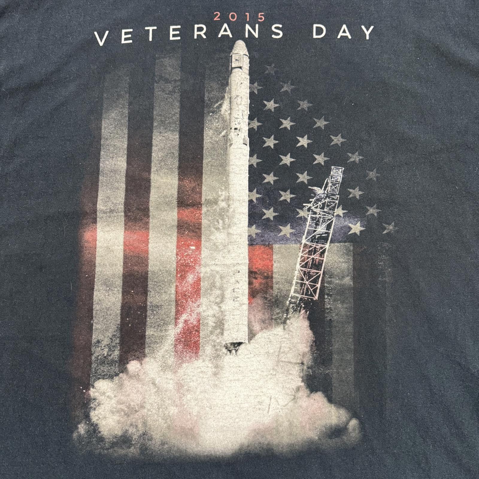 Designer SpaceX Elon Musk Exclusive T-Shirt Veterans Day 2015 3XL Size US XXL / EU 58 / 5 - 2 Thumbnail