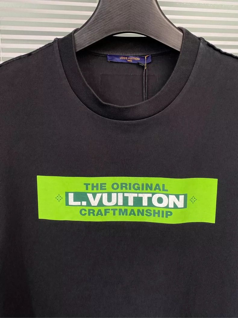 Louis Vuitton LOUIS VUITTON Green arrow logo solid monogram print short s Size US L / EU 52-54 / 3 - 3 Thumbnail