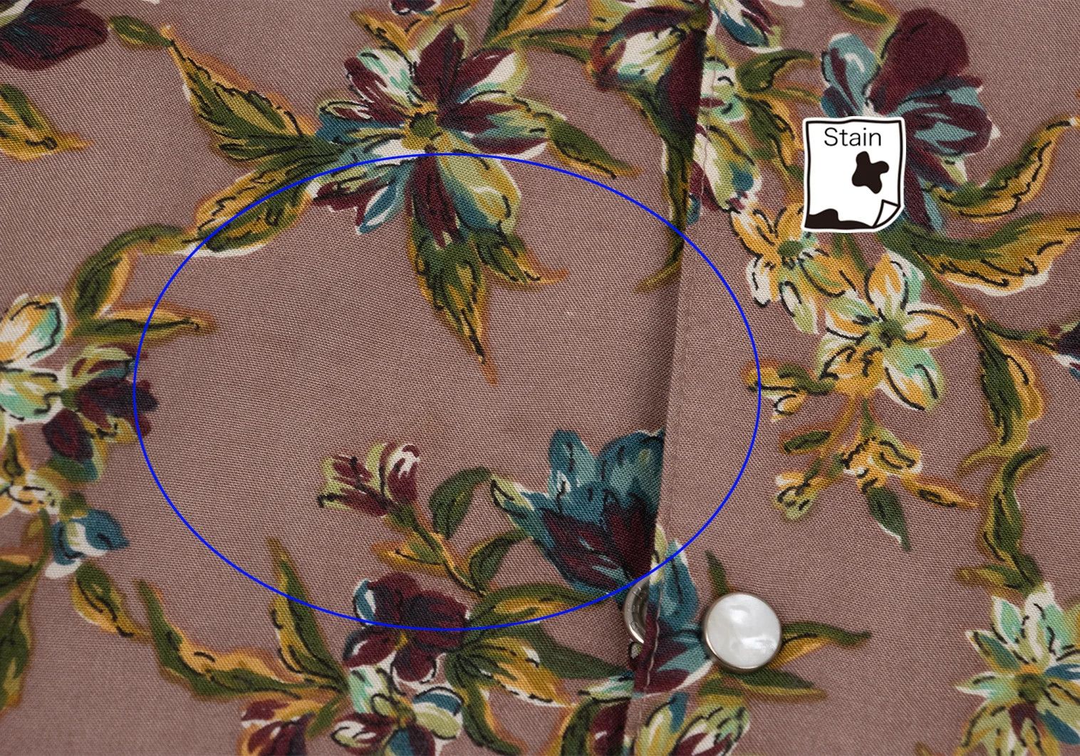 Jean Paul Gaultier Flower Print Rayon Shirt in Mocha Green Yellow Size 48 Size US M / EU 48-50 / 2 - 3 Thumbnail