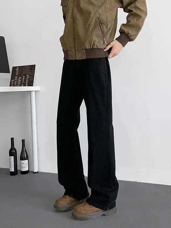Japanese Brand Retro loose embroidered wide leg jeans Size US 32 / EU 48 - 2 Thumbnail