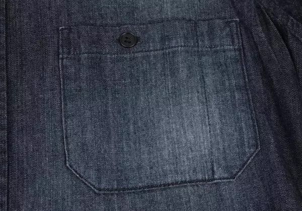 Yohji Yamamoto Yohji Yamamoto Epaulet denim shirt Size US L / EU 52-54 / 3 - 3 Thumbnail