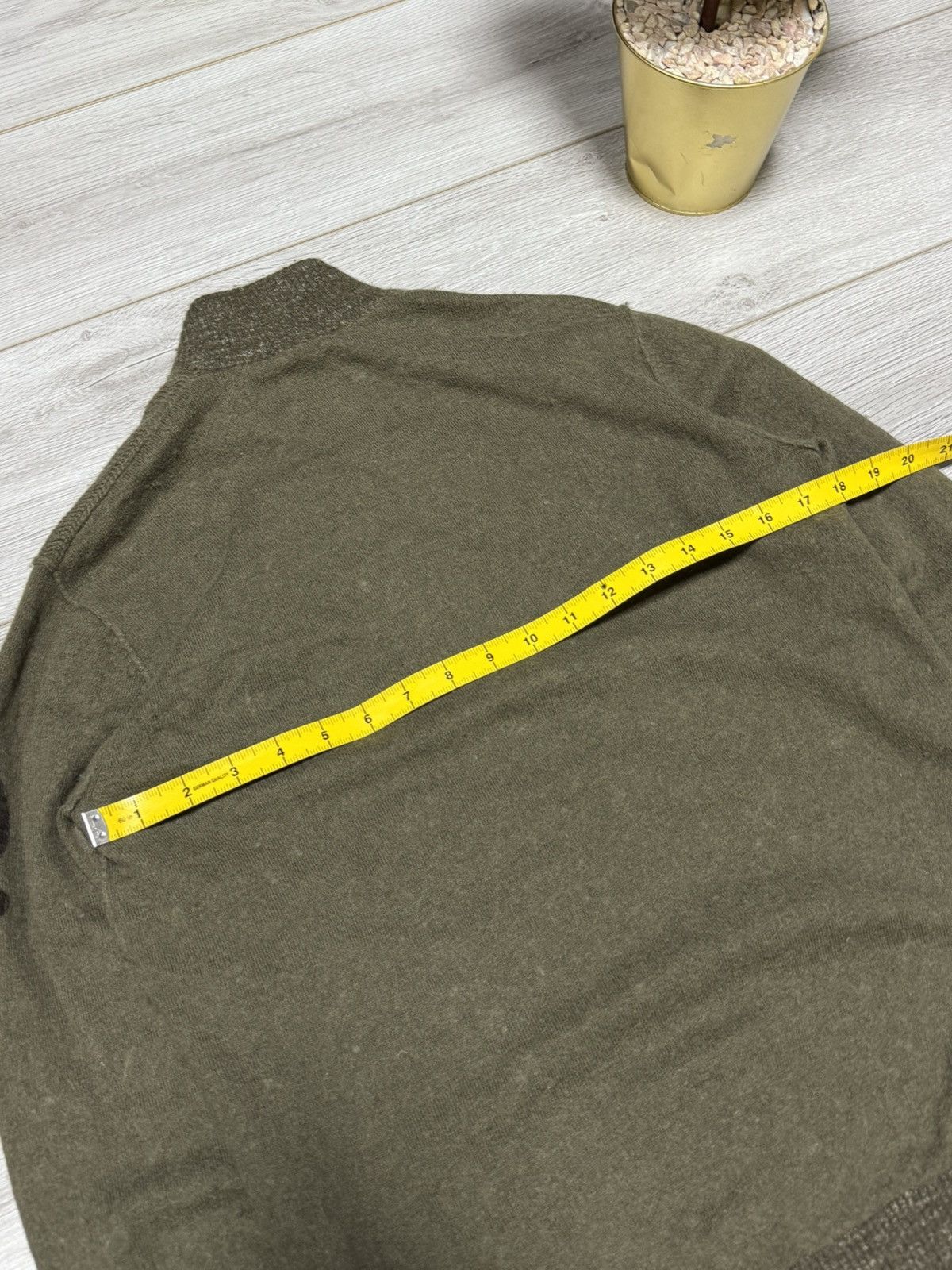 Diesel Diesel wool linen sweater zip zip Size US L / EU 52-54 / 3 - 12 Thumbnail