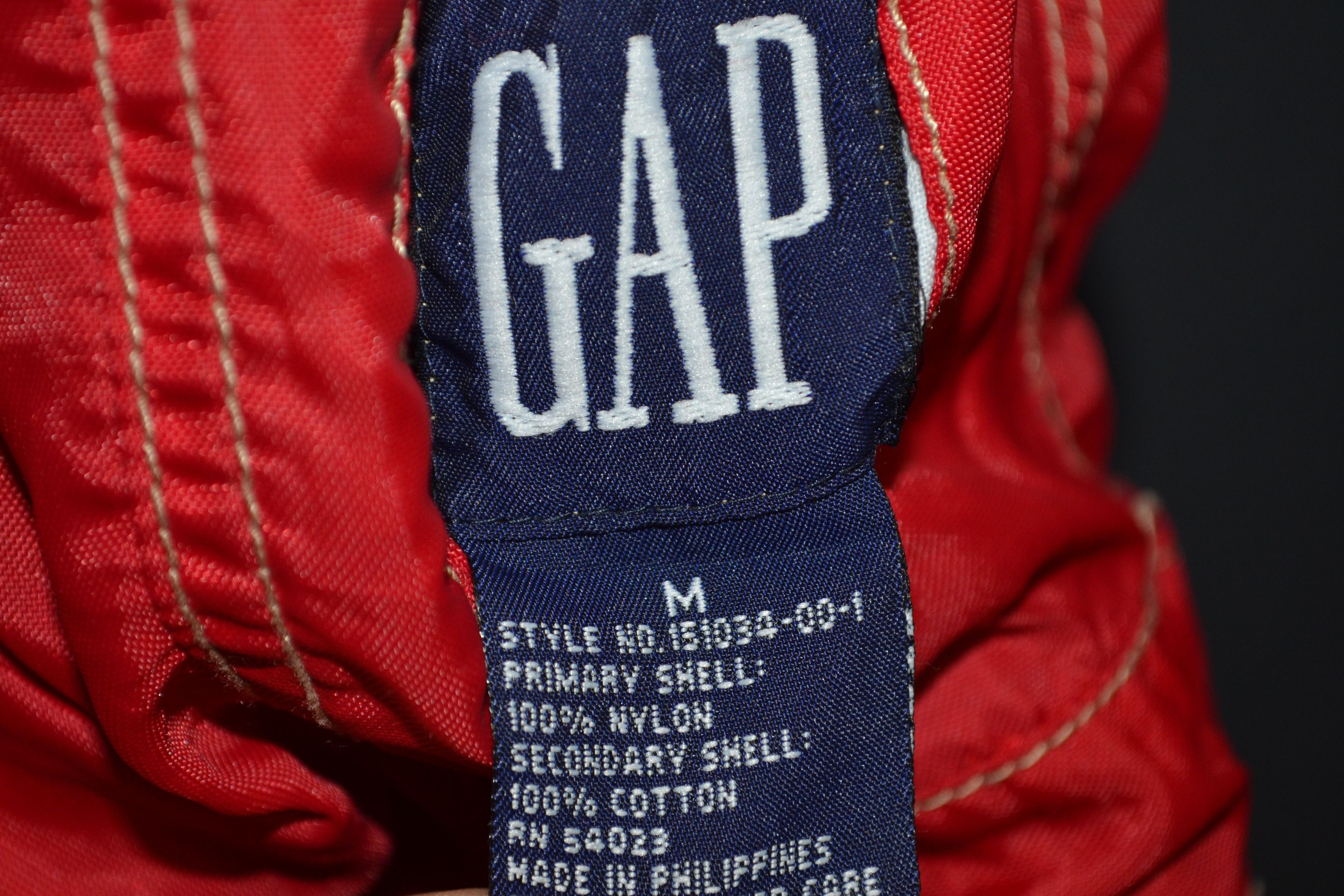 Gap Gap Vintage Reversible Nylon Denim Trucker Jacket Oversize Size US M / EU 48-50 / 2 - 11 Thumbnail