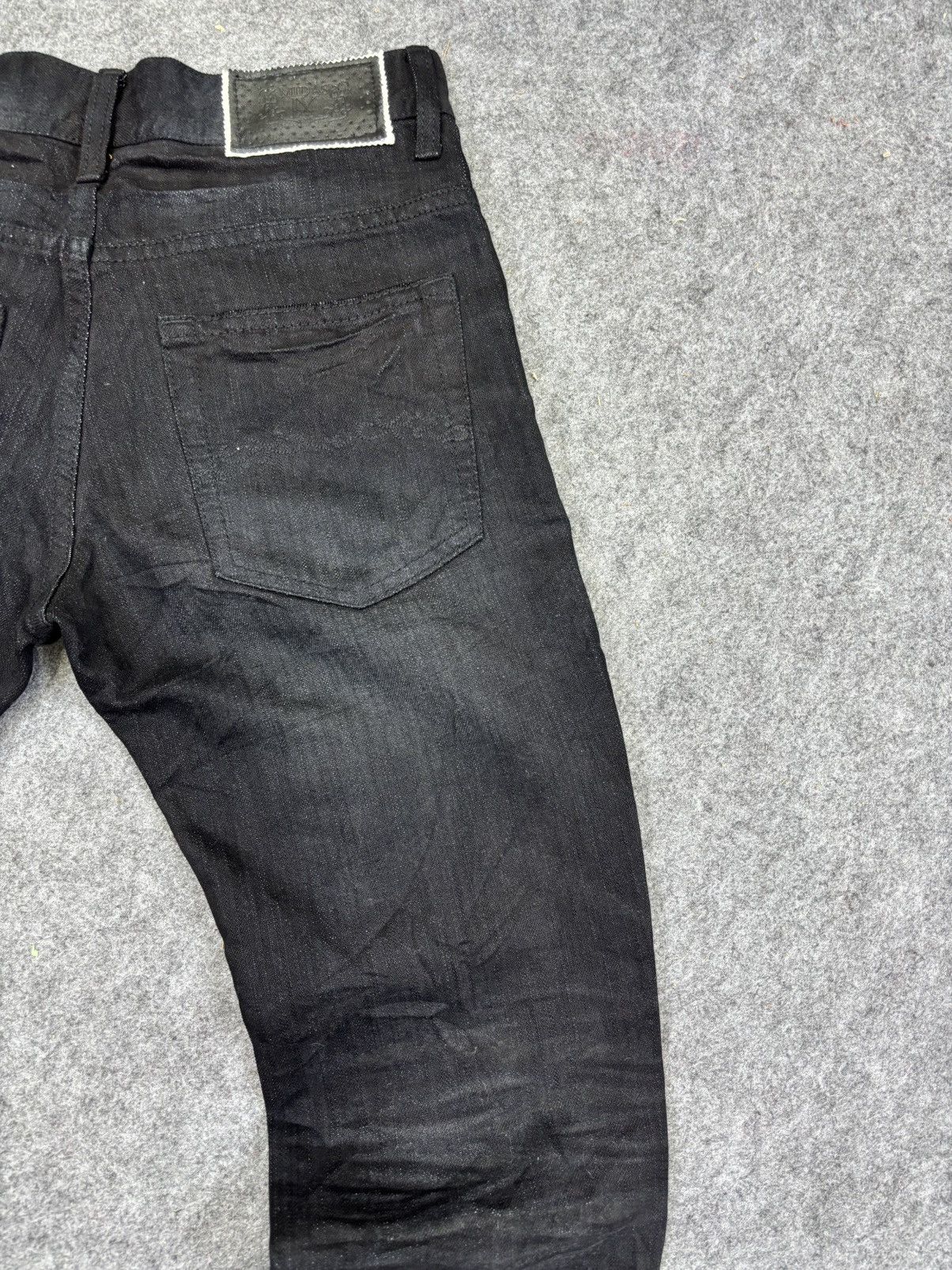 Japanese Brand 💥Flare💥Midas9 Rip&Repair Style Flare Denim F776 Size US 29 - 10 Thumbnail