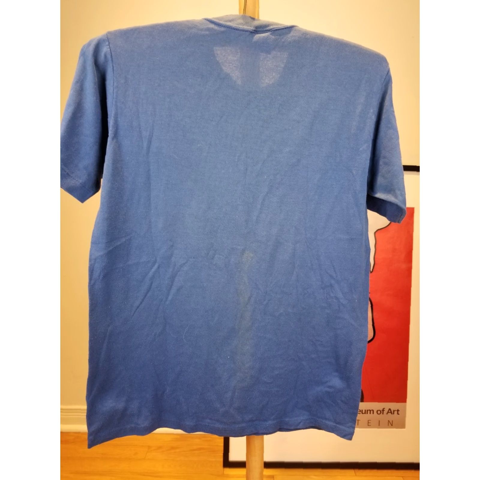 Vintage VINTAGE 80' PRODUCTIVITY AND QUALITY MSA BLUE 50/50 T-SHIRT SZ MEDIUM Shirt Mens XS-50/50? Size US M / EU 48-50 / 2 - 6 Thumbnail