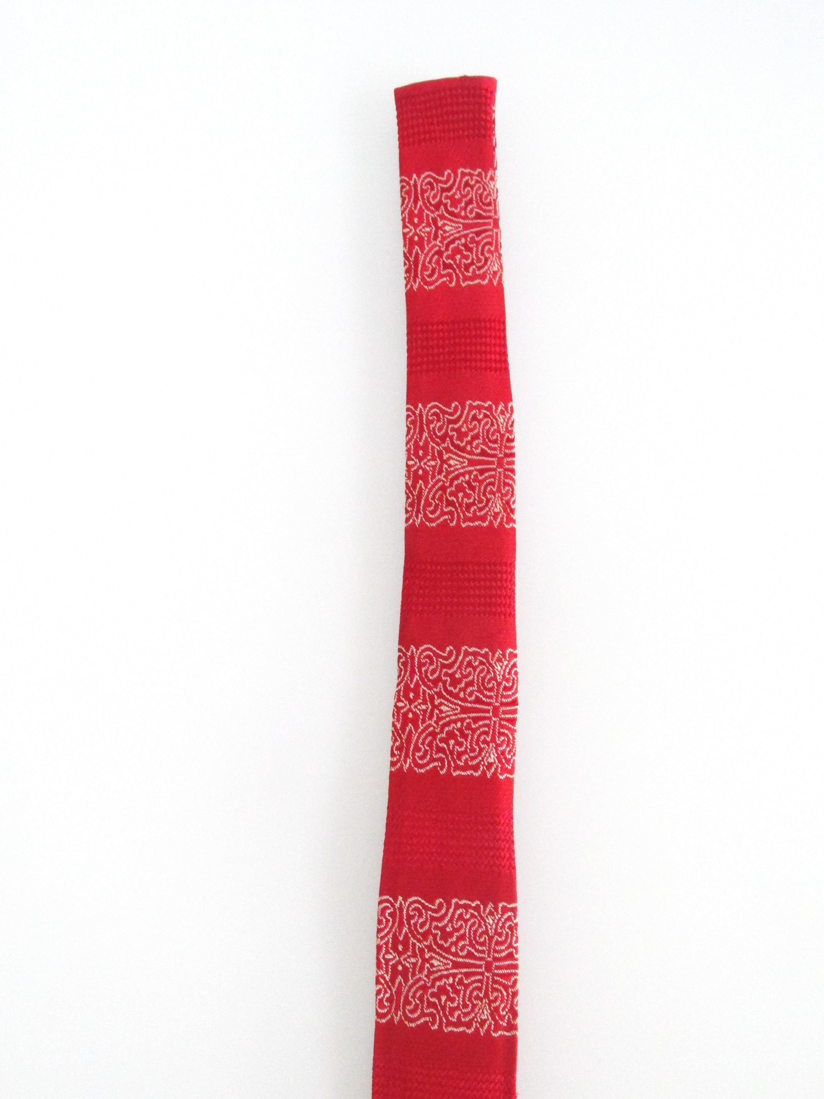 Vintage Flat/Square Bottom Vintage Men's Tie Size ONE SIZE - 3 Thumbnail