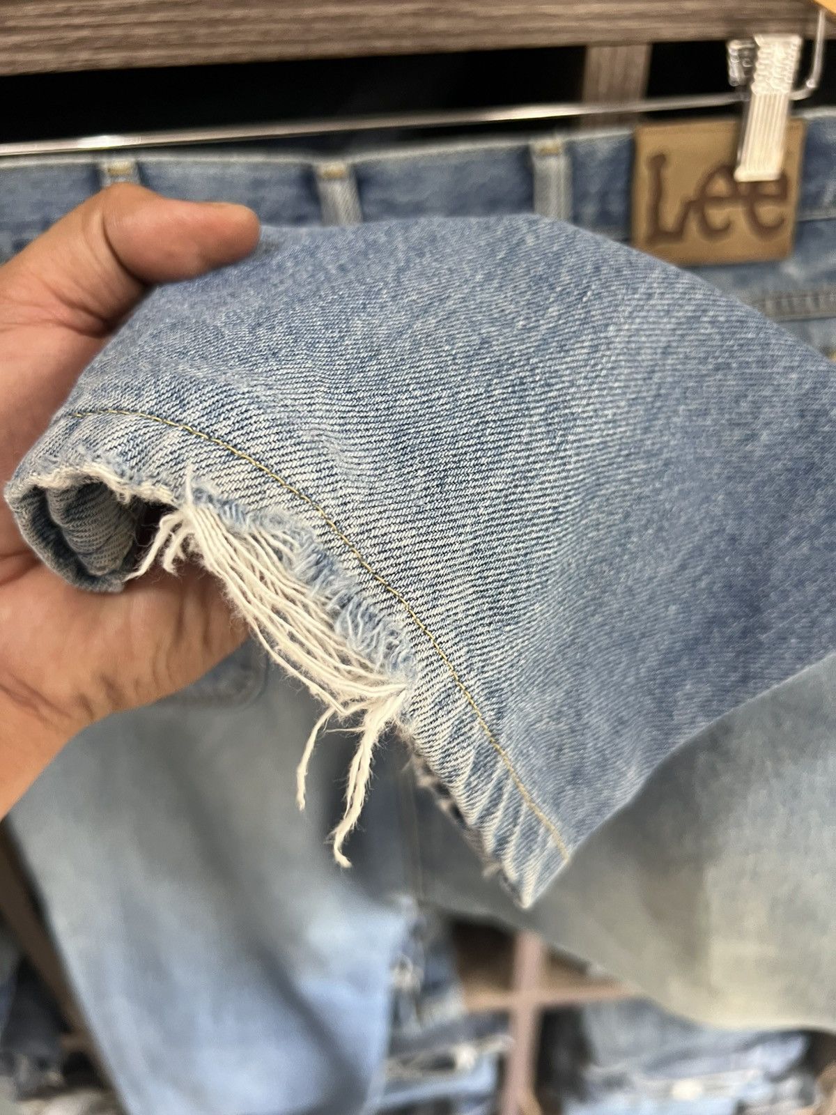 Lee 🔥Vintage Lee Distressed Denim Size US 33 - 14 Thumbnail