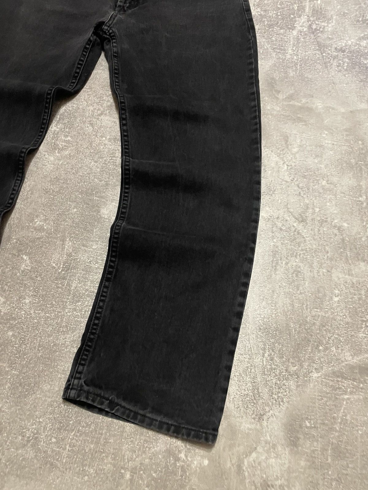 Armani Vintage Armani Jeans Black Regular Fit Denim Size 34 Size US 34 / EU 50 - 5 Thumbnail