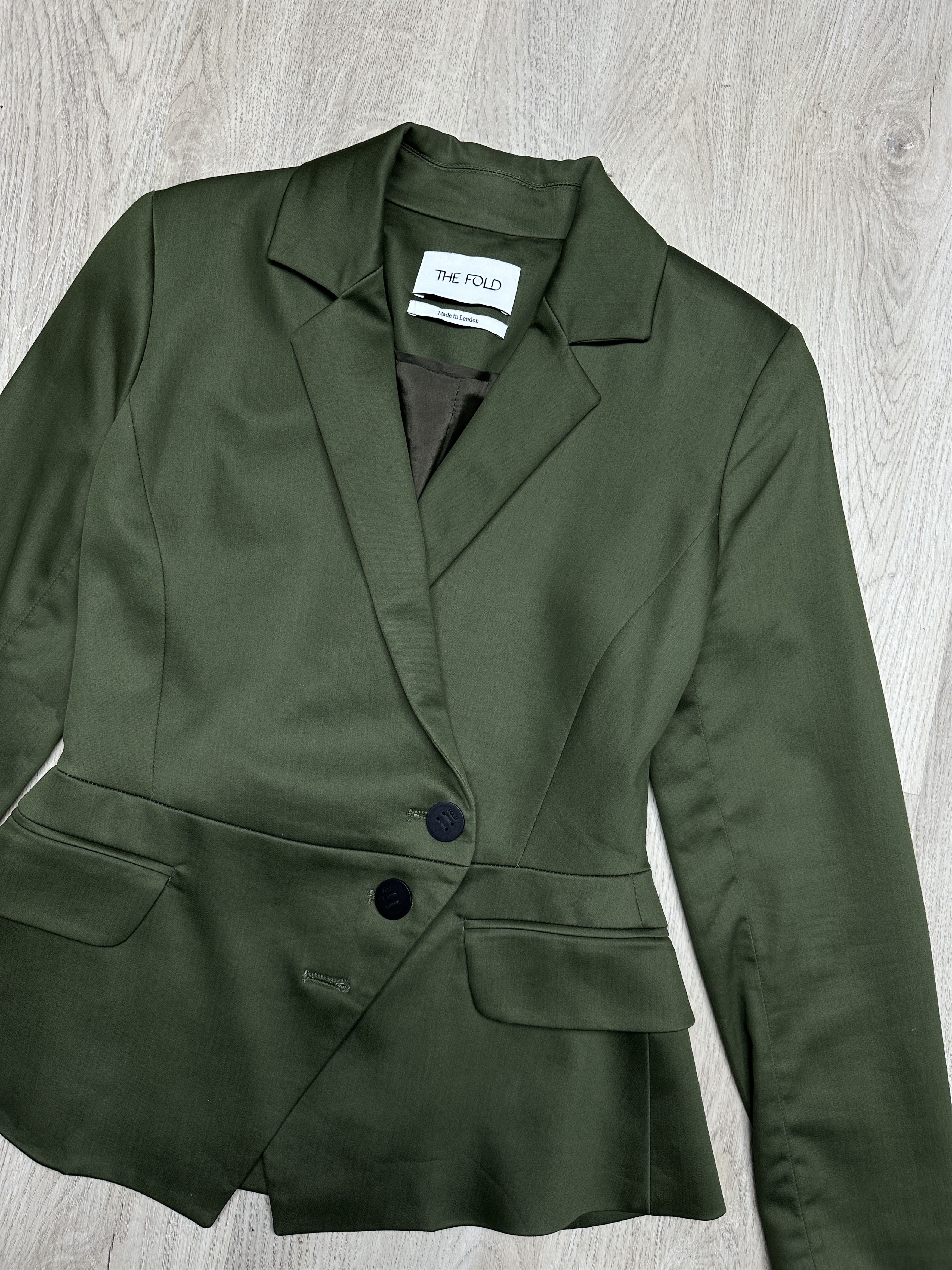 Other The Fold Womens 2 Piece Suit Blazer + Pants Size M / US 6-8 / IT 42-44 - 3 Thumbnail