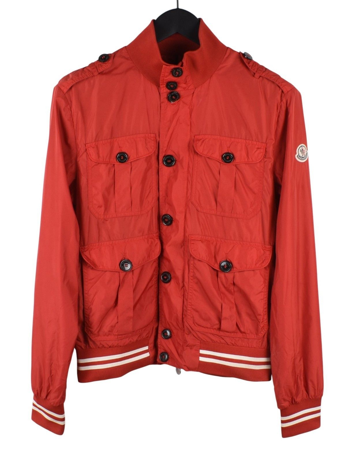 Moncler Original Moncler Delonix Men Red Jacket Size 2 S/M H5622 Size US S / EU 44-46 / 1 - 1 Thumbnail