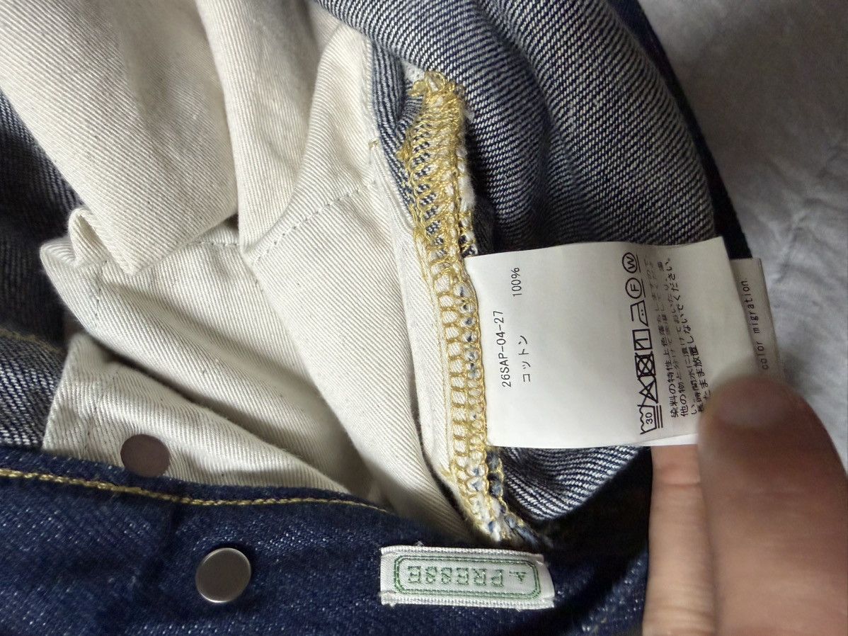 A.PRESSE A.Presse no.22 washed wide denim pants Size US 32 / EU 48 - 12 Thumbnail