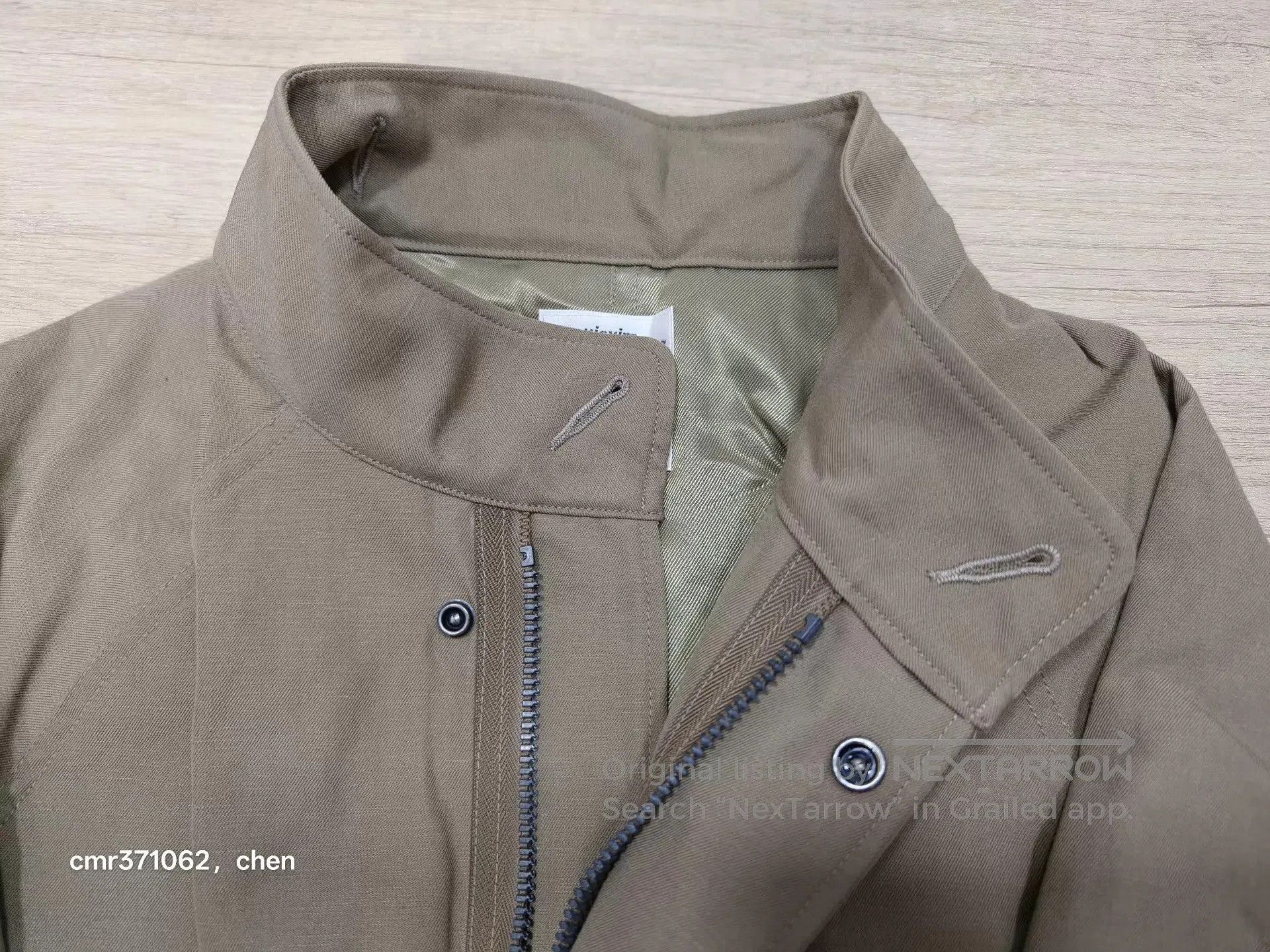 Visvim Beige Long Jacket with Pockets, Size S. Size US S / EU 44-46 / 1 - 2 Thumbnail