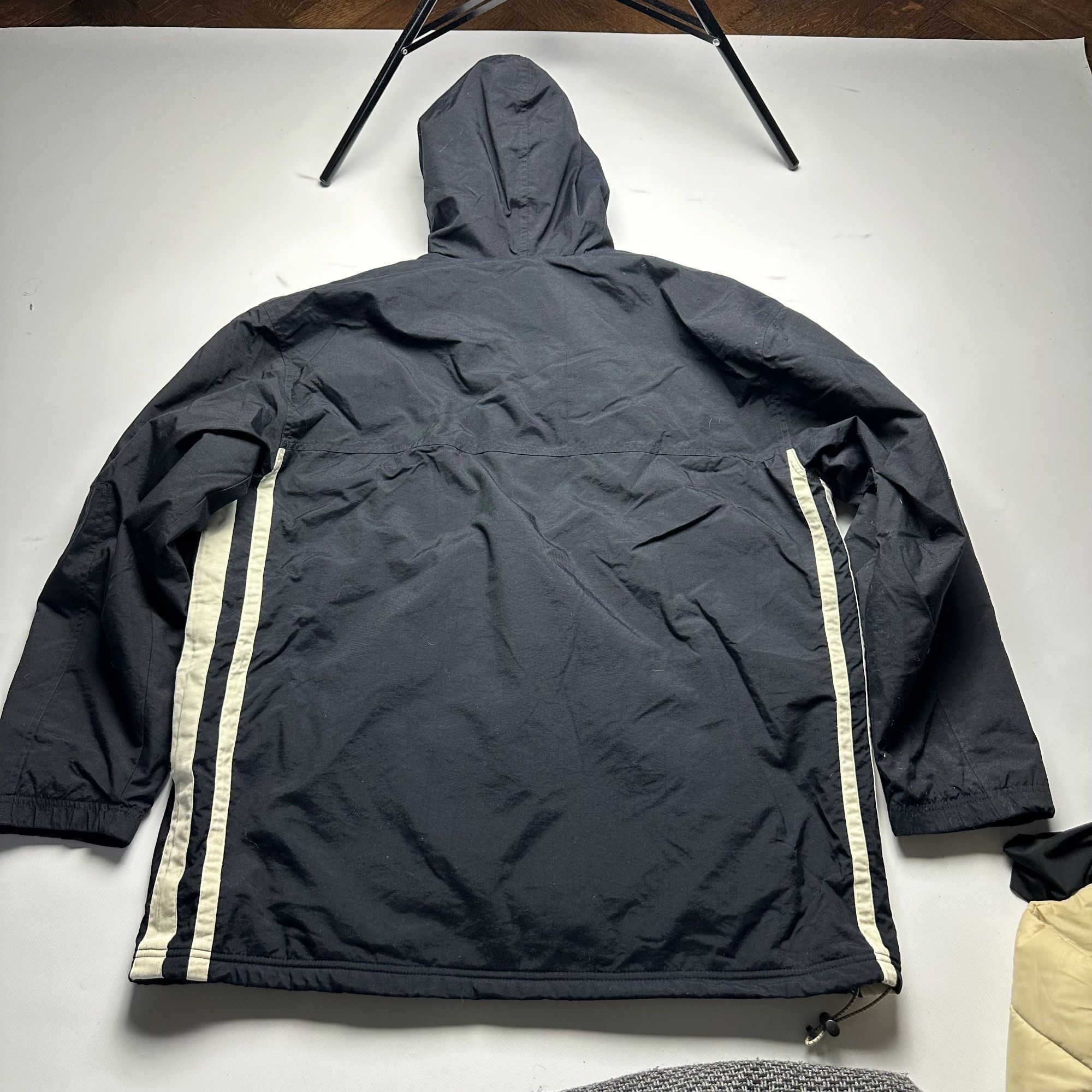 Nike Nike Vintage 90s Long Parka Jacket Black XL Big Logo Gorpcor Size US XL / EU 56 / 4 - 7 Thumbnail