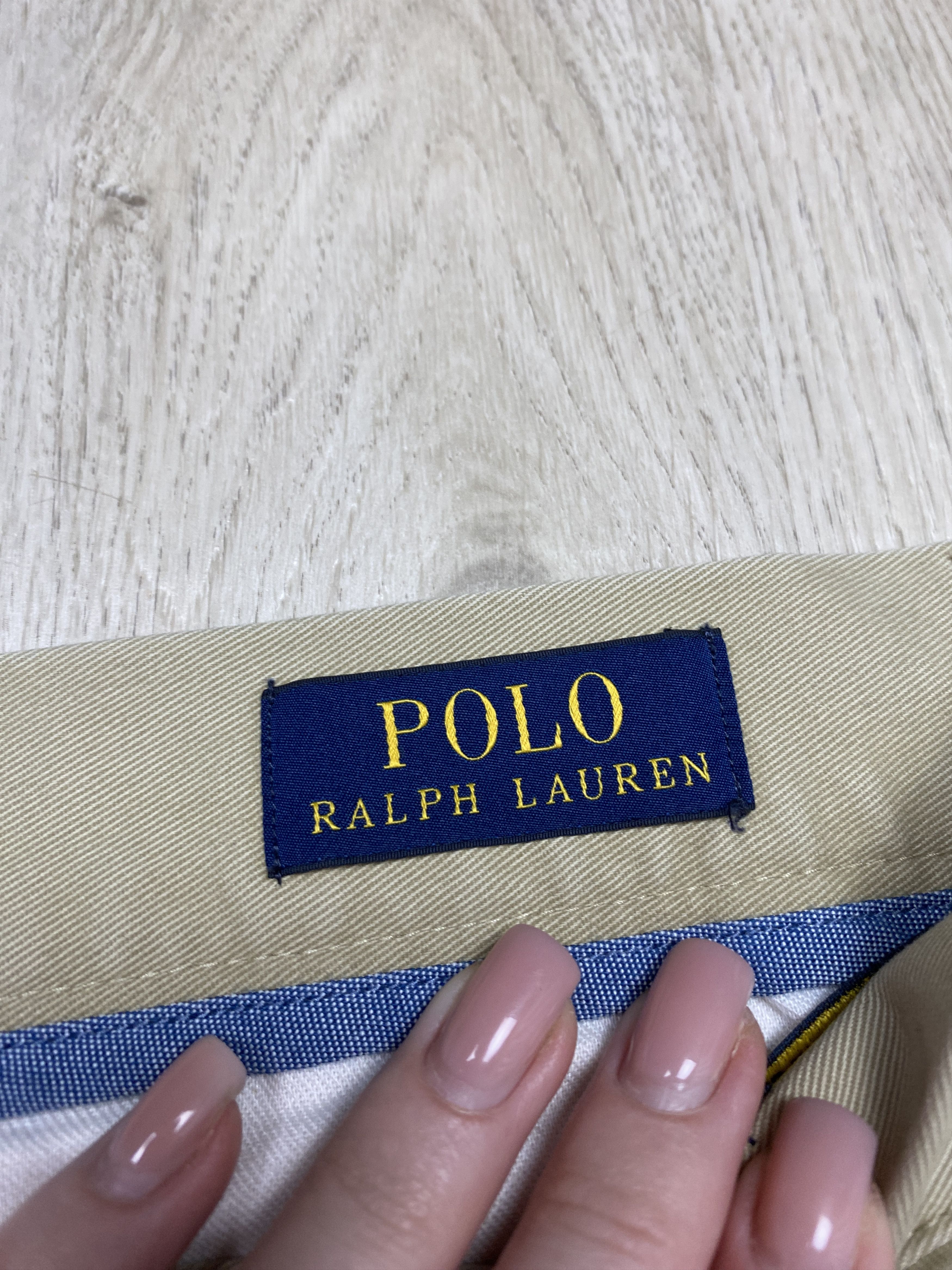 Polo Ralph Lauren × Ralph Lauren × Vintage Polo Ralph Lauren Vintage Mens Chino Shorts Size US 34 / EU 50 - 3 Thumbnail