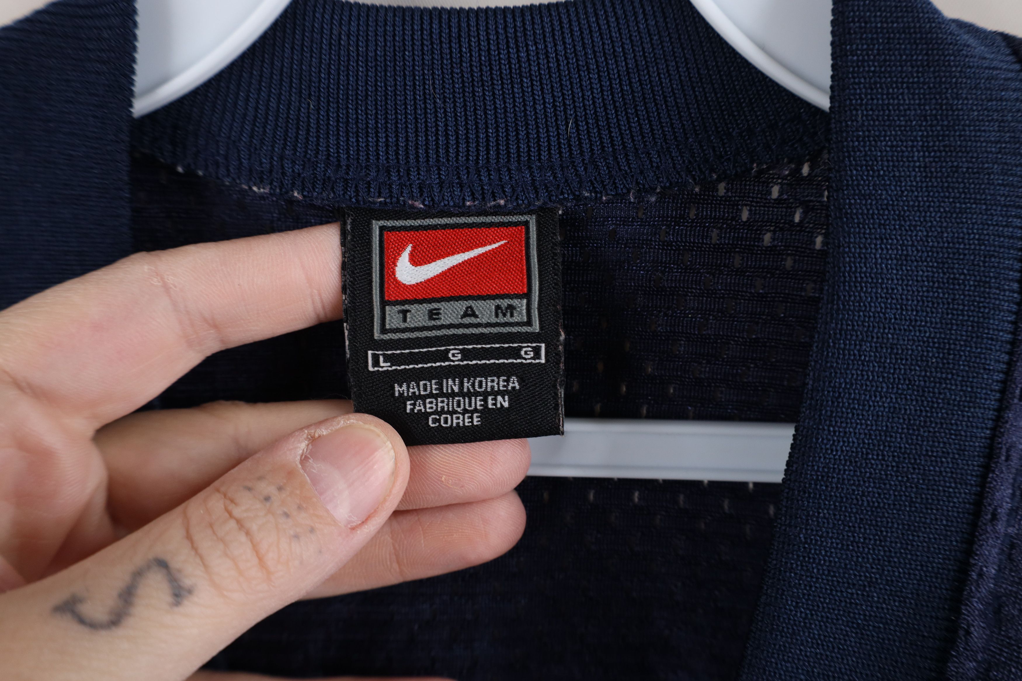 Nike × Vintage Vintage Nike Brady University of Michigan Football Jersey Size US L / EU 52-54 / 3 - 4 Thumbnail