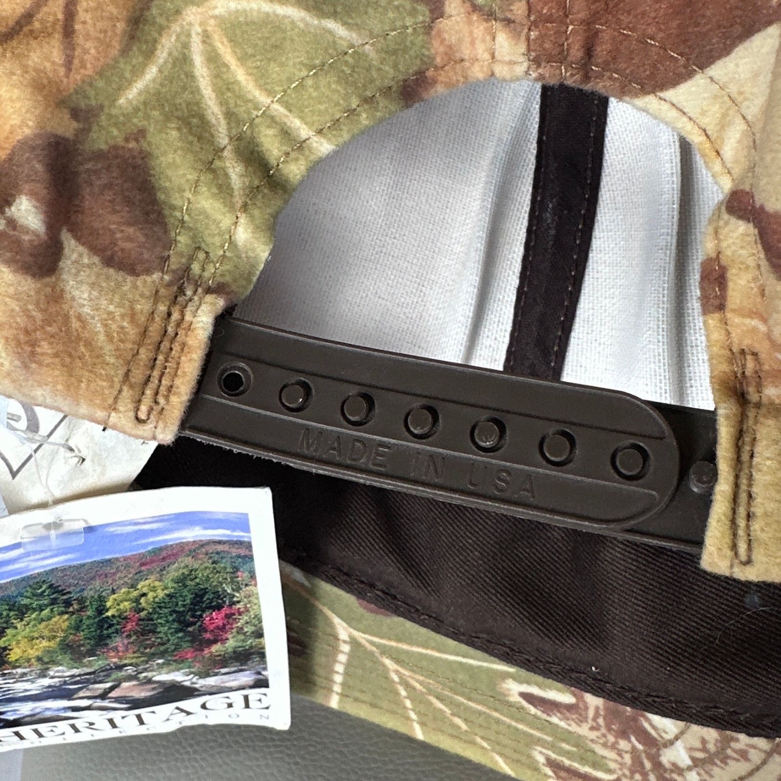 Walls Vintage 80s Tree Camo SnapBack Hat Size ONE SIZE - 6 Thumbnail