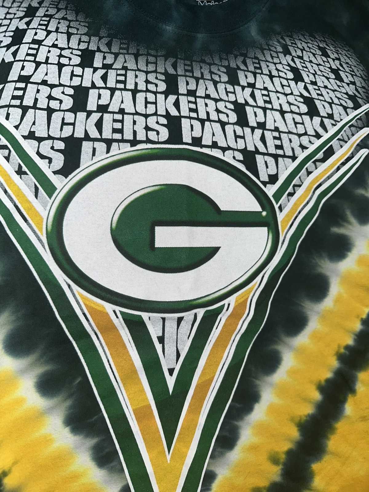 Majestic Vintage Green Bay Packers NFL Majestic tie dye t-shirt small Size US S / EU 44-46 / 1 - 3 Thumbnail