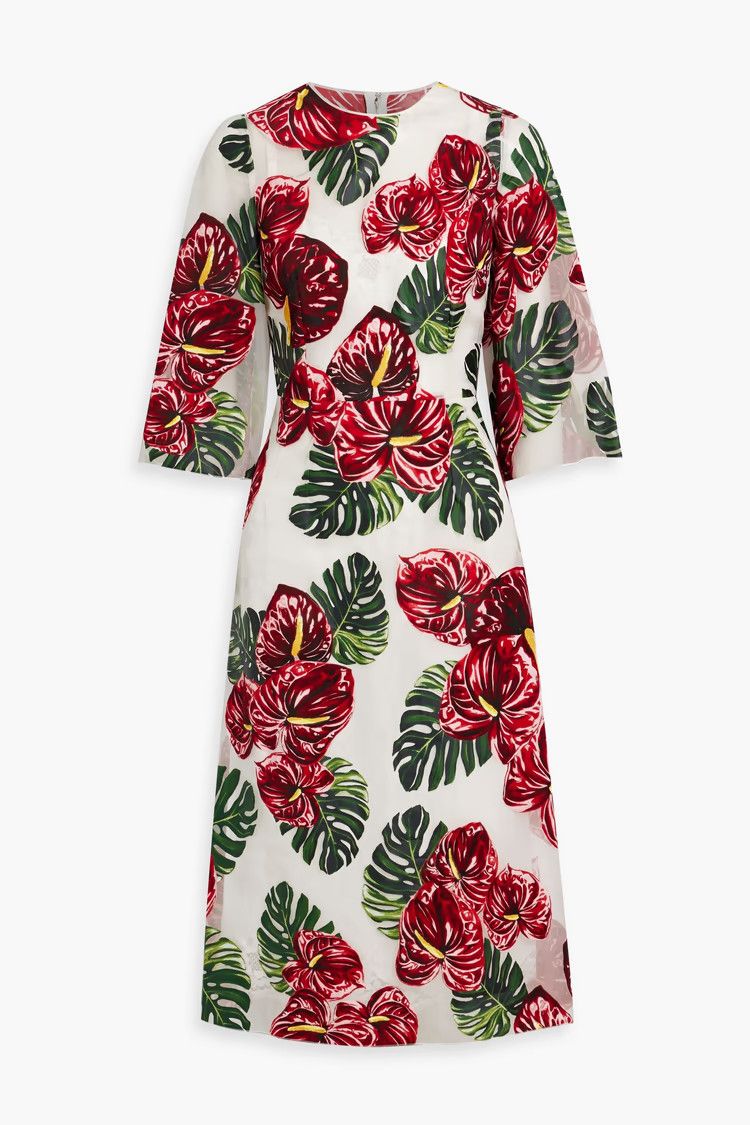 o1y0825 Midi Dress in Multicolor