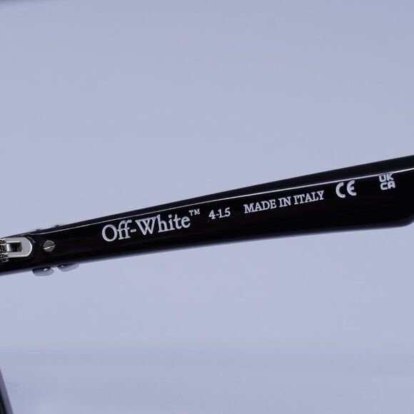 Off-White Off-White OERI13U DALTON 1007 Sunglasses Shiny Black Square Size ONE SIZE - 4 Thumbnail