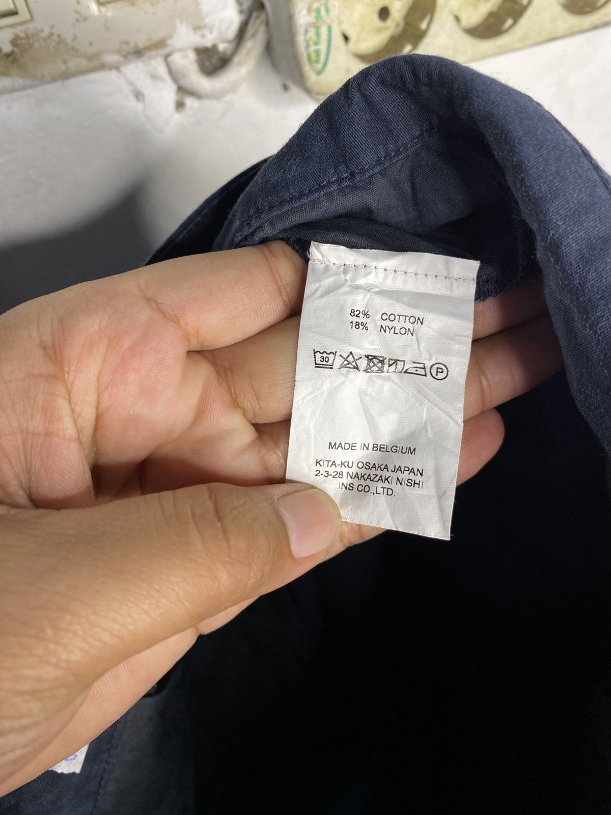 BASISBROEK BASISBROEK BIG POCKET BELGIUM Size US 30 / EU 46 - 5 Thumbnail