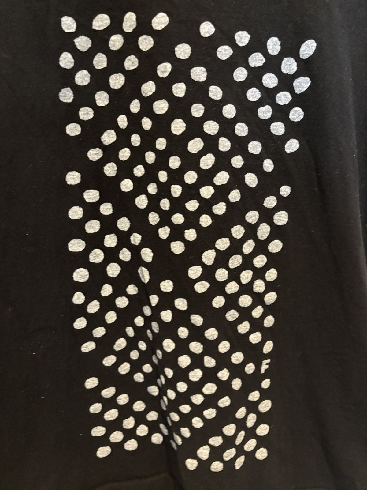 Comme des Garcons Black Comme des Garcons Black Polka Tee Size L / US 10 / IT 46 - 2 Thumbnail