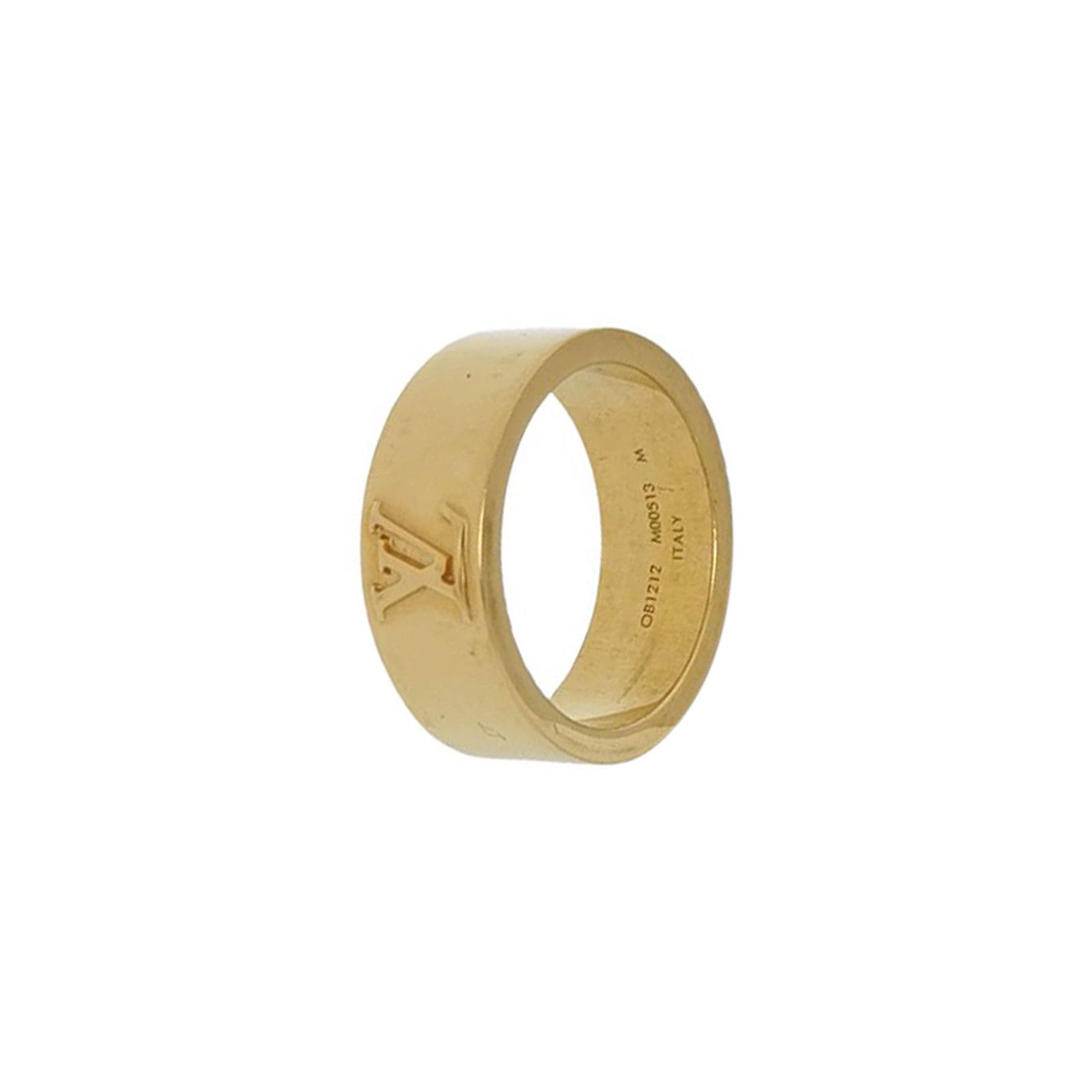 Louis Vuitton Louis Vuitton (LV) LV Instinct Logo Engraved Ring Size 20 - Size ONE SIZE - 1 Thumbnail