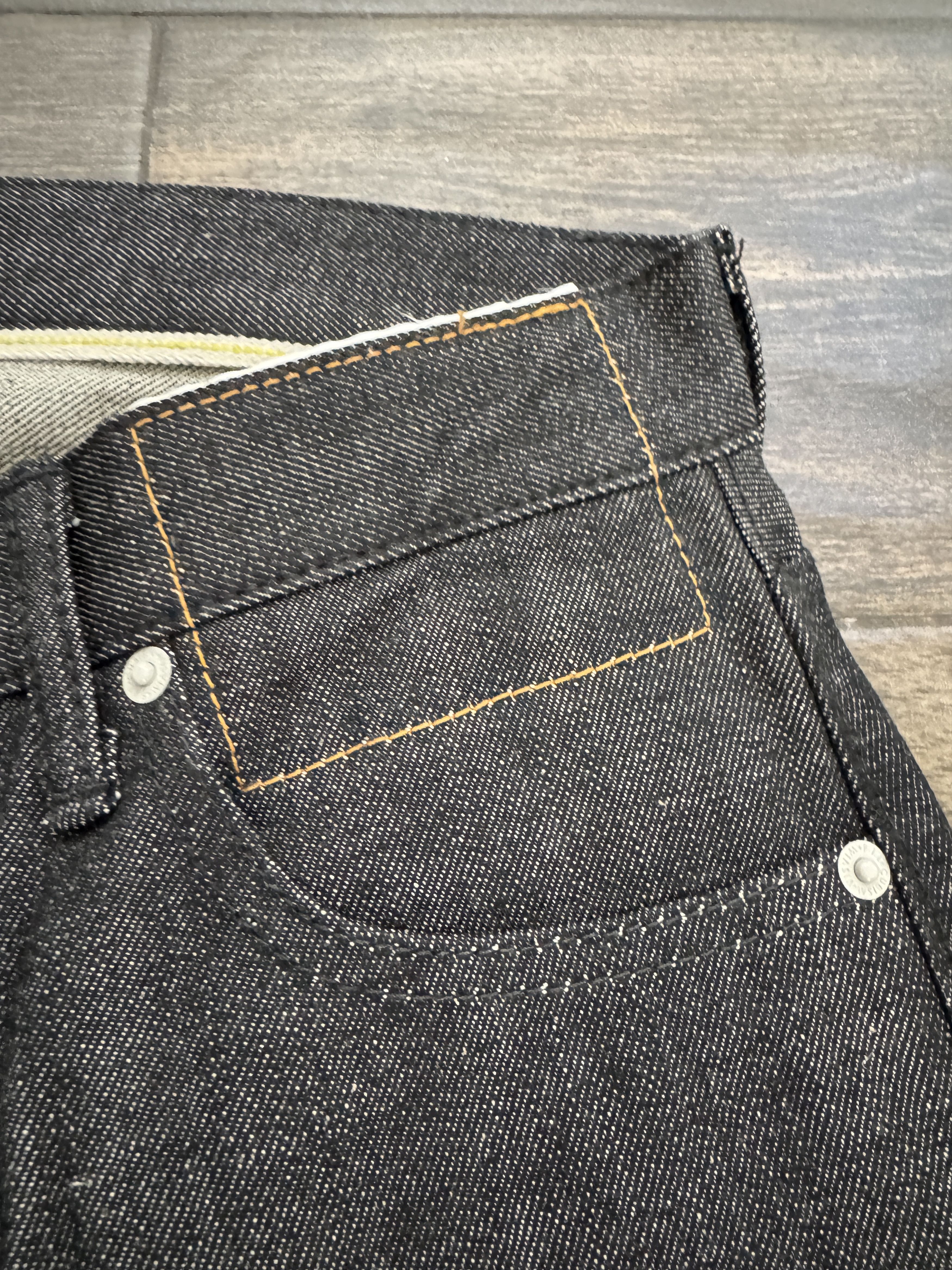 Visvim Visvim Fluxus 05R Denim Straight Raw Unwashed Selvedge Black Size US 30 / EU 46 - 8 Thumbnail
