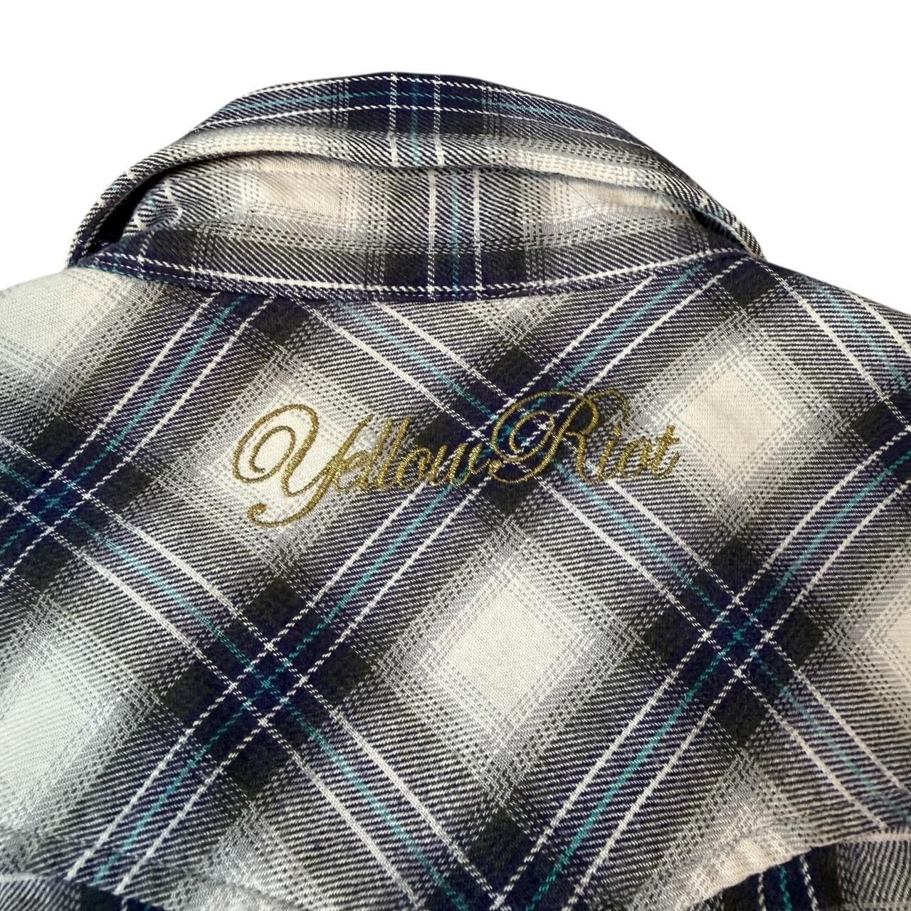 PPFM PPFM Checkered Flannel Shirt y2k ‘Yellow Riot’ Size US L / EU 52-54 / 3 - 7 Thumbnail
