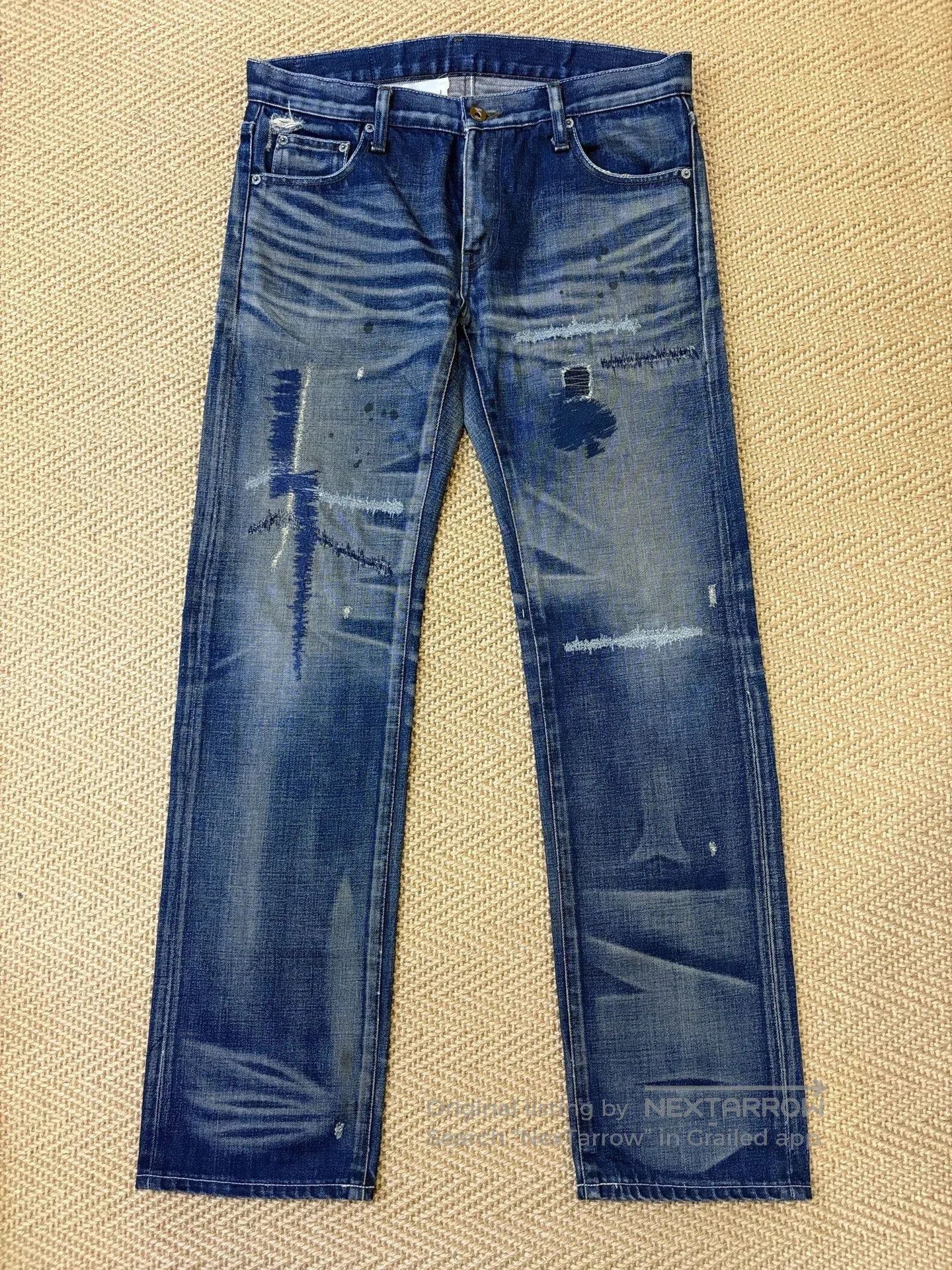 Neighborhood Neighborhood 07 FLASH Washed Denim. Size US 30 / EU 46 - 1 Thumbnail