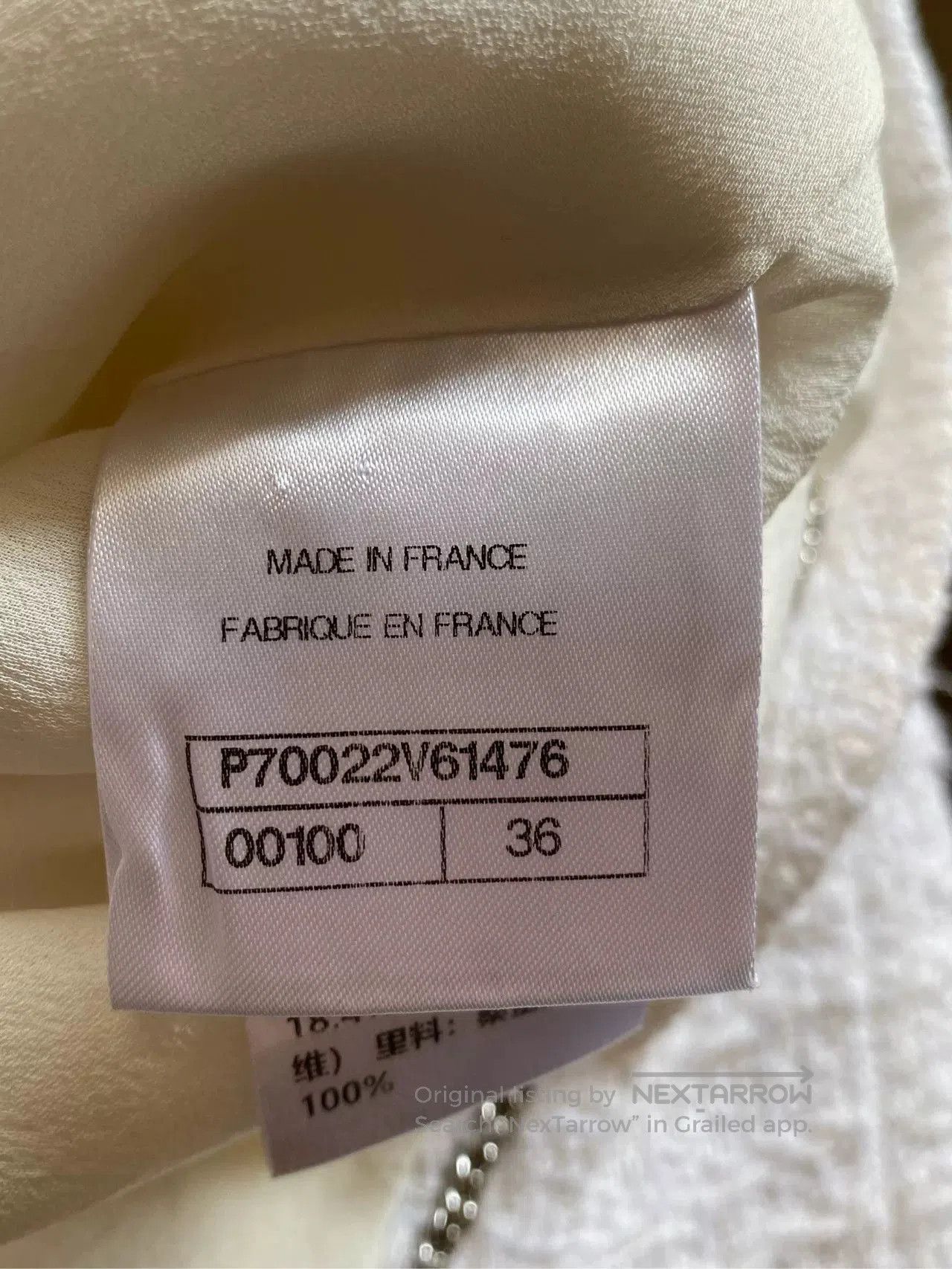 Chanel Chanel 21C White Bow Diamond Coat. Size US S / EU 44-46 / 1 - 6 Thumbnail