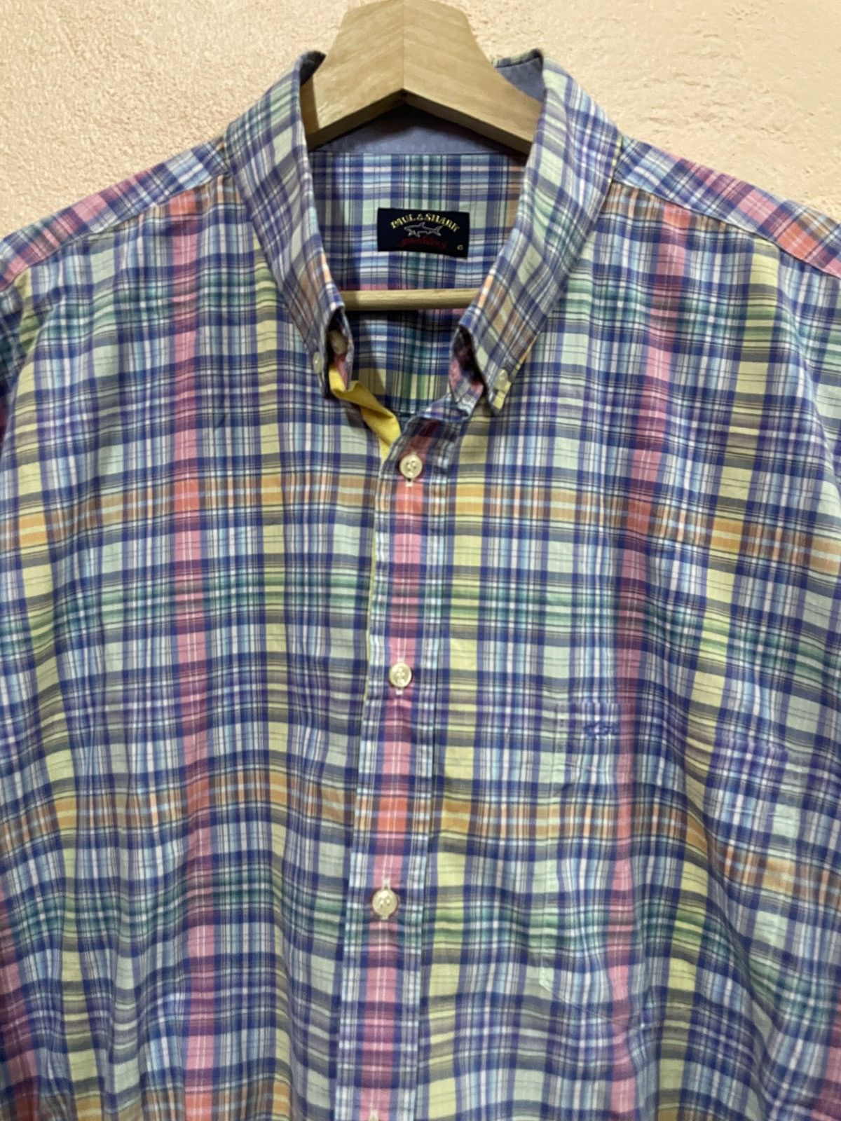 Lil Yachty × Paul & Shark × Vintage Paul & Shark yachting Menswear Madras Check & plaids SZ XXL Size US XXL / EU 58 / 5 - 3 Thumbnail