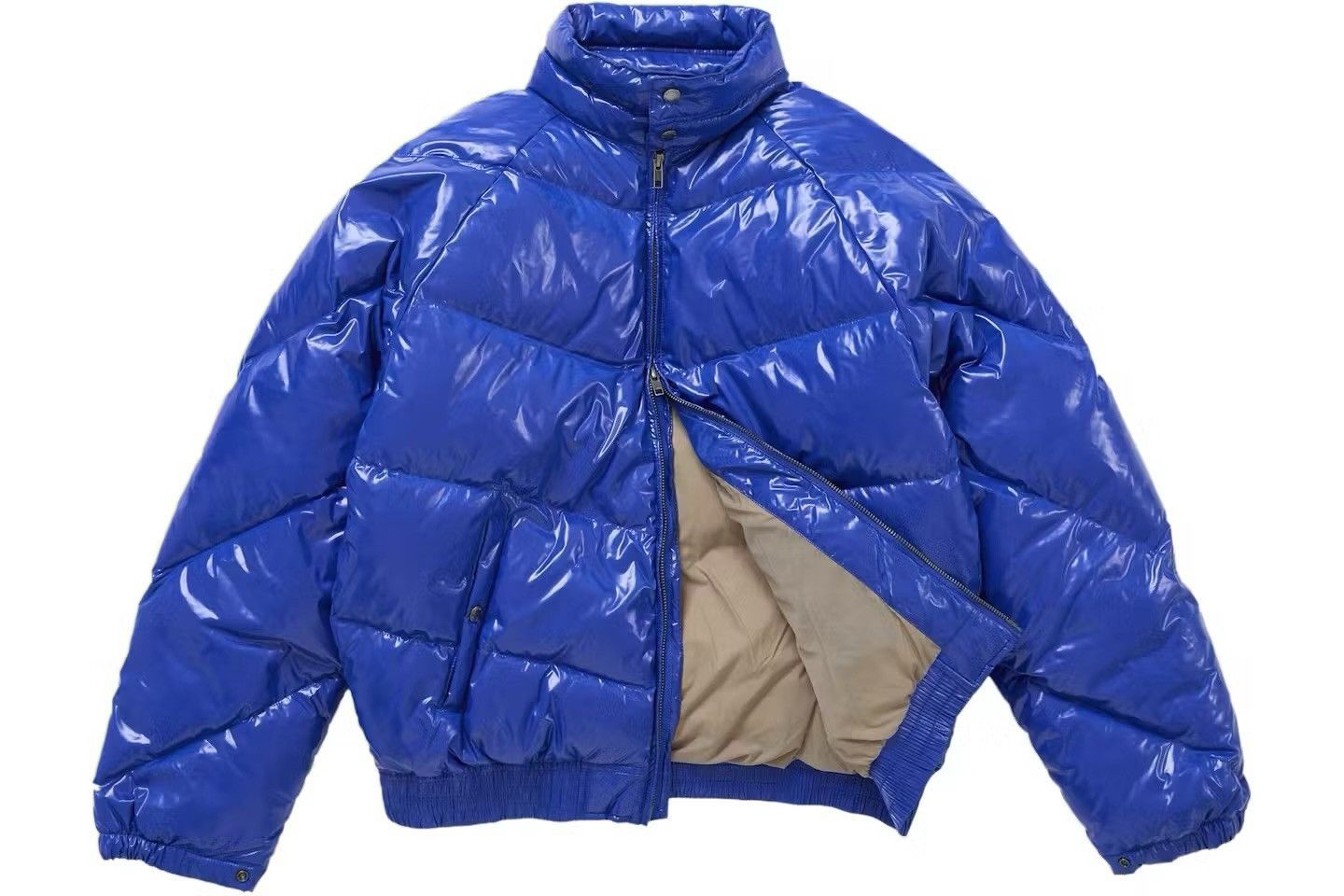 Schott × Supreme NWT Mens Supreme x Schott Glossy Puffer Jacket Size XL Size US XL / EU 56 / 4 - 2 Thumbnail