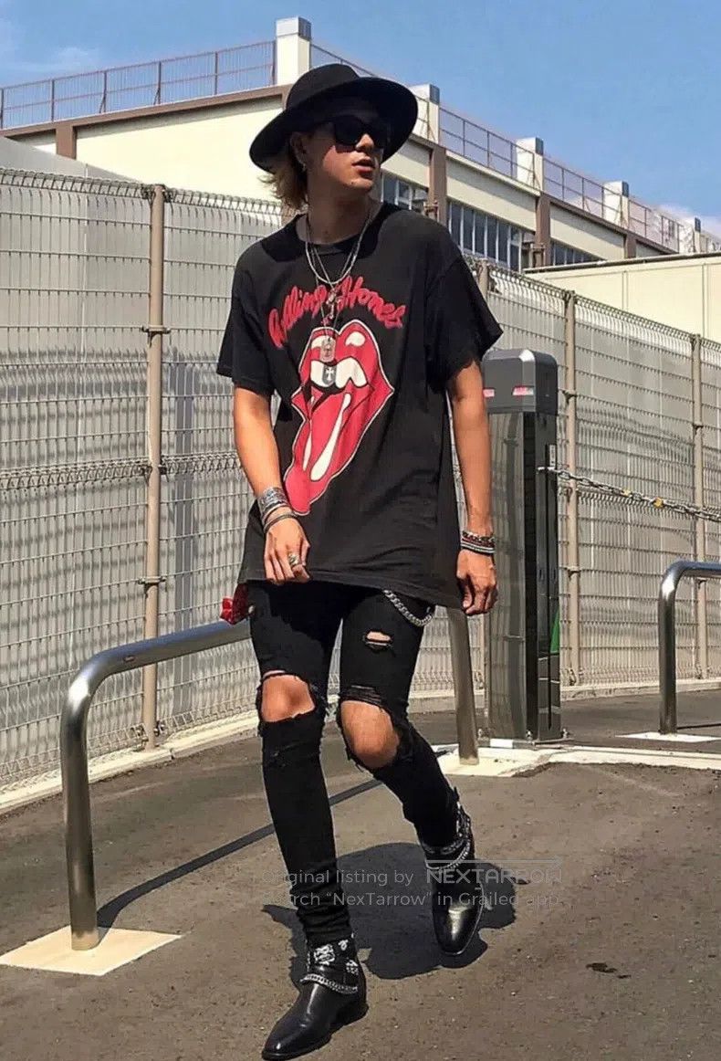Amiri Amiri Size 32 Pure black knees destroy jeans Size US 32 / EU 48 - 7 Thumbnail