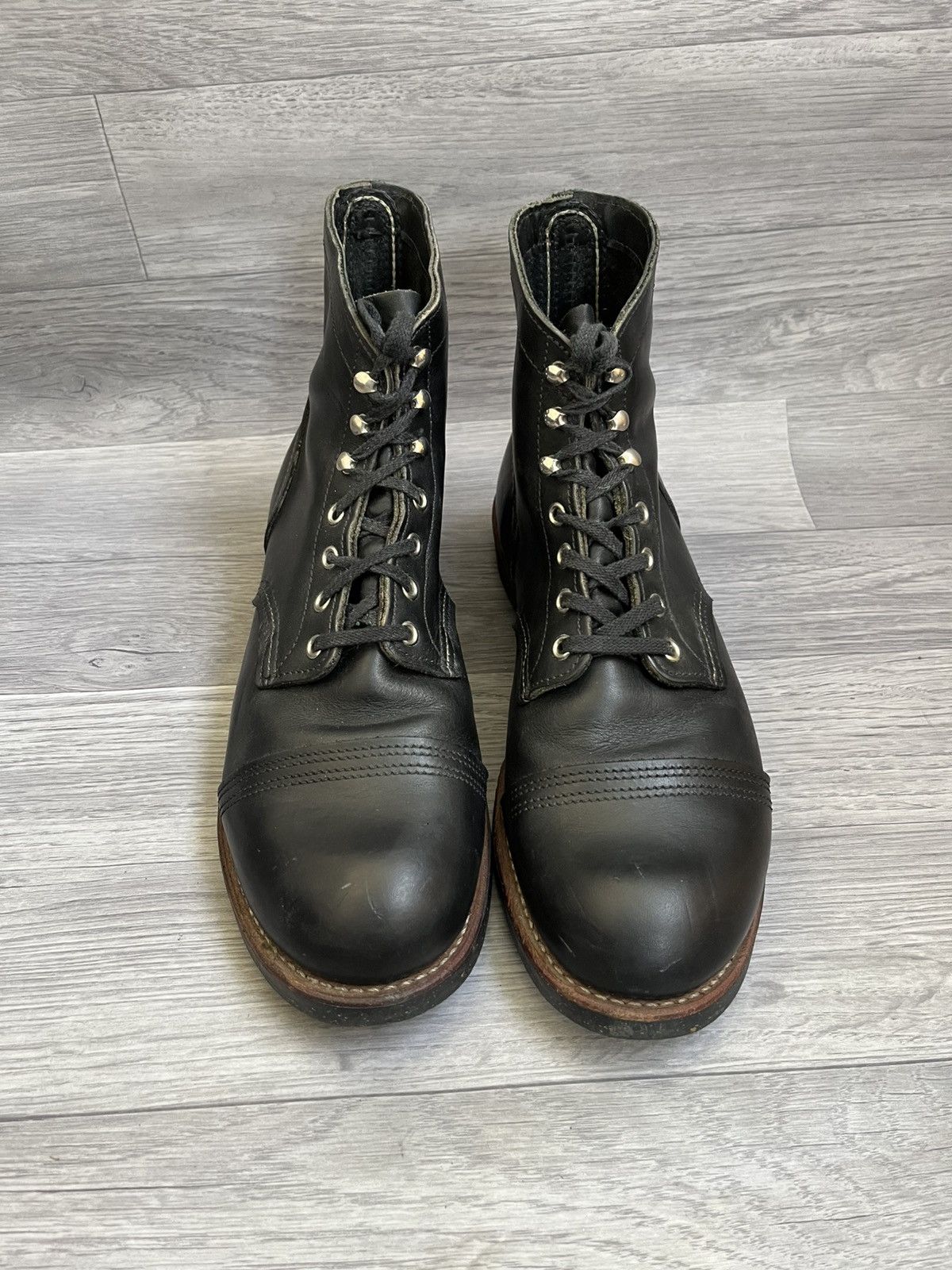 Red Wing Red wing iron ranger black leather biker boots sz 44 Size US 11 / EU 44 - 3 Thumbnail