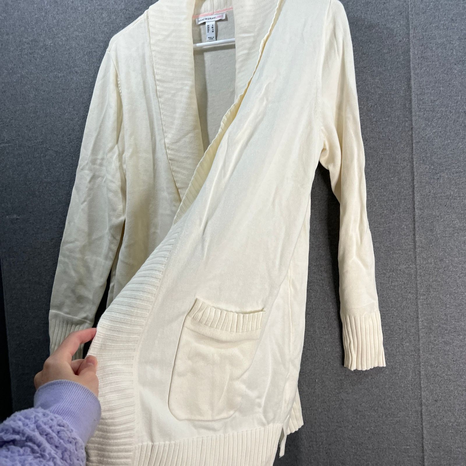 Isaac Mizrahi Isaac Mizrahi LIVE! Shaul Collar Sweater Cardigan Size S / US 4 / IT 40 - 10 Thumbnail