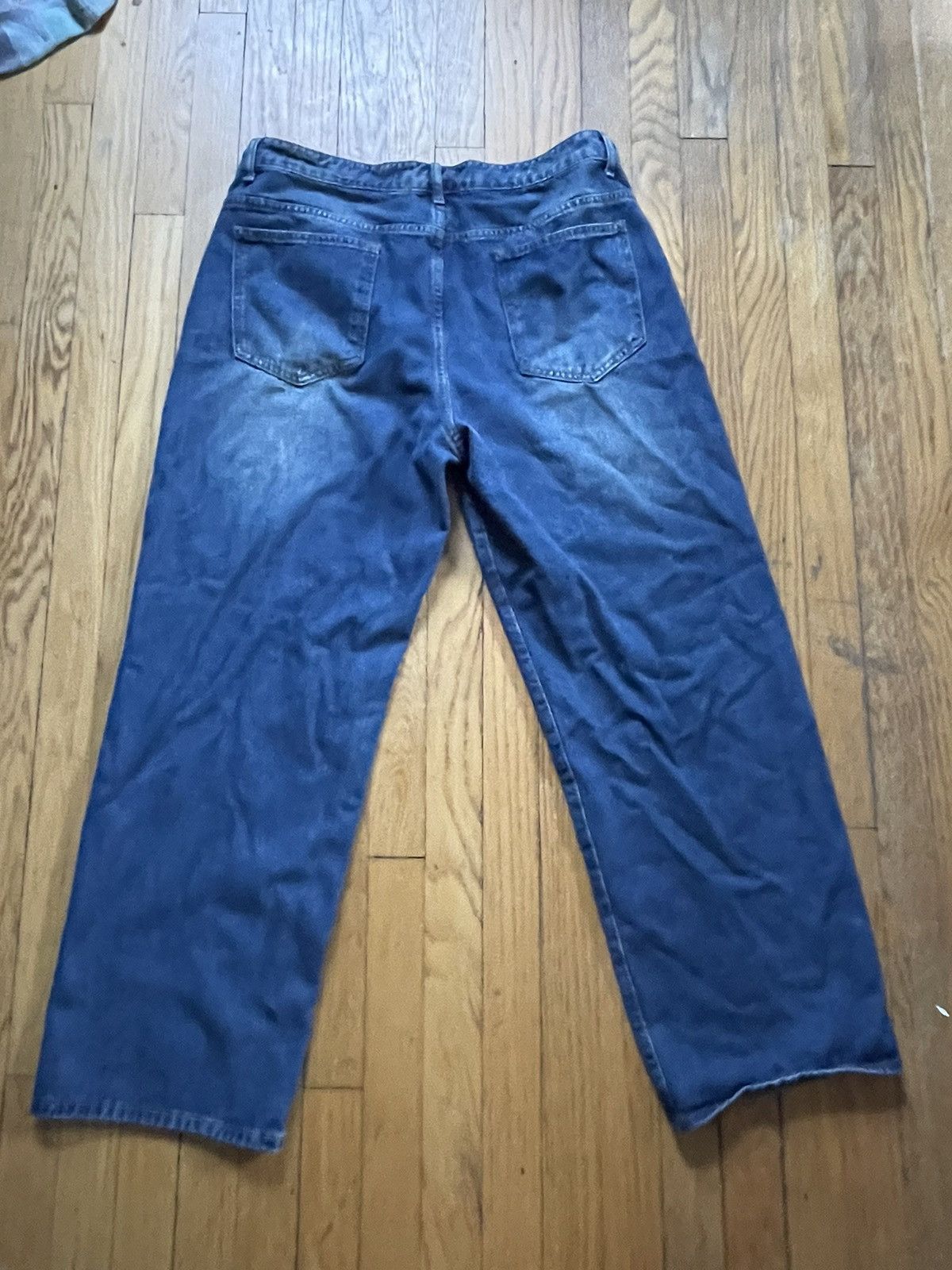 Vintage Vintage baggy jeans Size US 33 - 2 Thumbnail