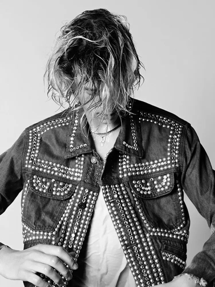 Saint Laurent Paris Saint Laurent Paris 16SS Rivet Denim Jacket-2507 Size US XS / EU 42 / 0 - 4 Thumbnail