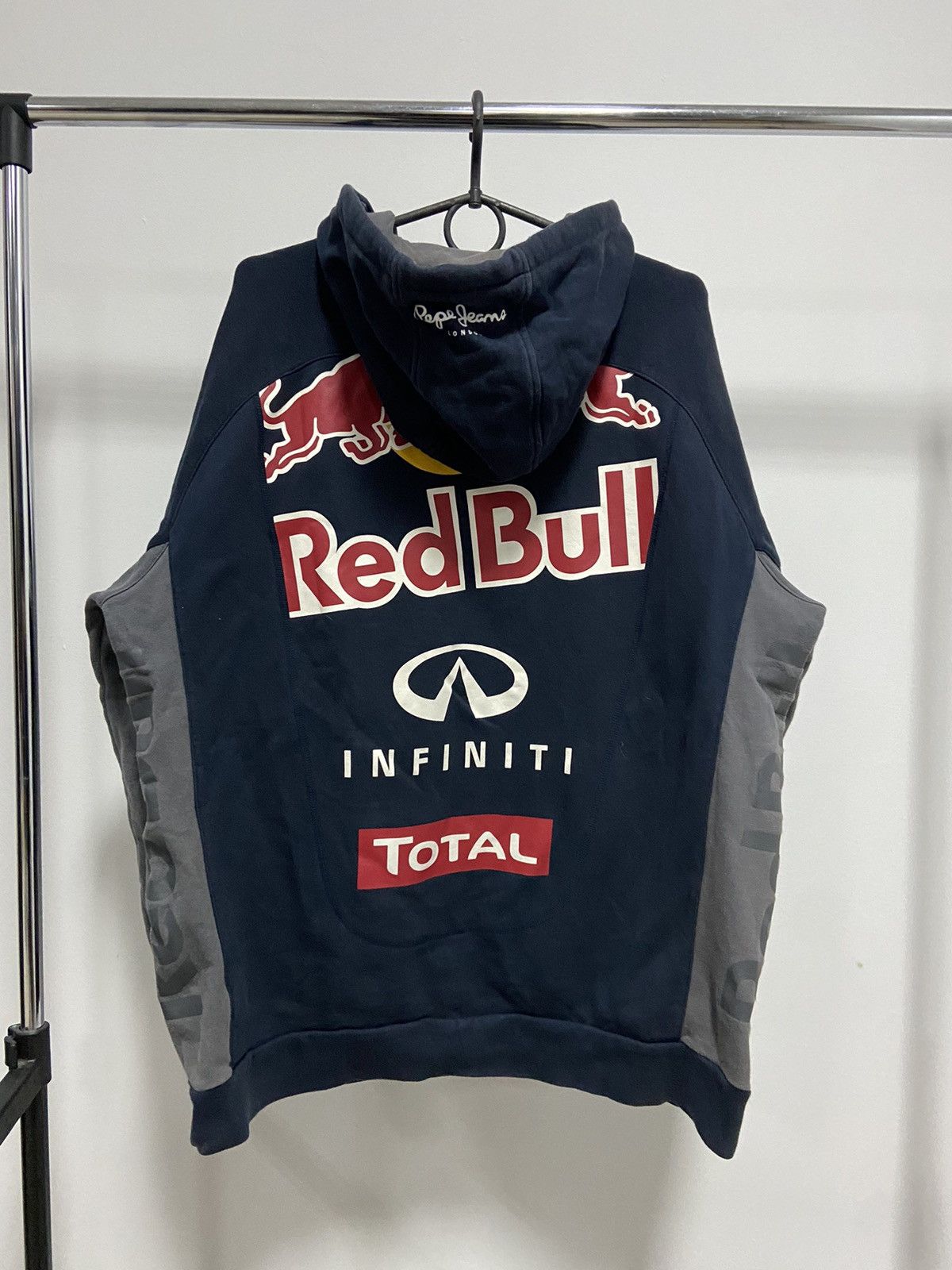 Red Bull × Vintage Red Bull Vintage zip hoodie Racing Big Logo Size US XXL / EU 58 / 5 - 1 Thumbnail