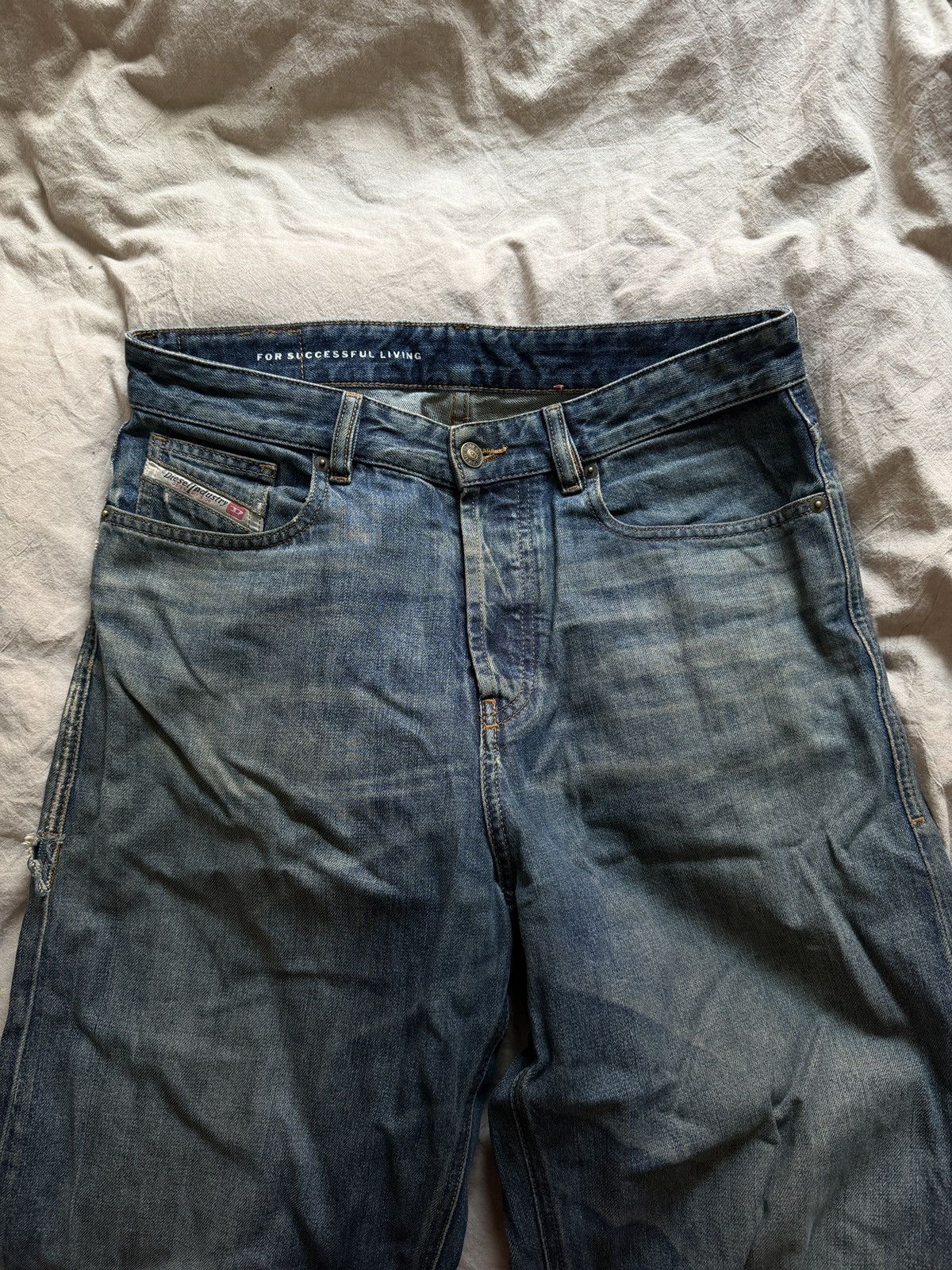 Diesel Relaxed Jeans 1996 D-Sire 09i27 Size US 31 - 2 Thumbnail