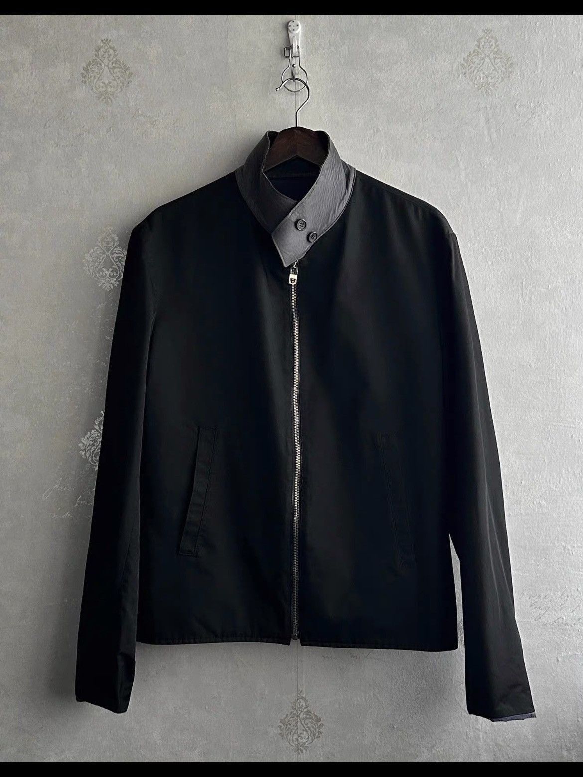 Balenciaga Sz 48 Balenciaga 11SS reversible leather neck Jacet Size US M / EU 48-50 / 2 - 2 Thumbnail