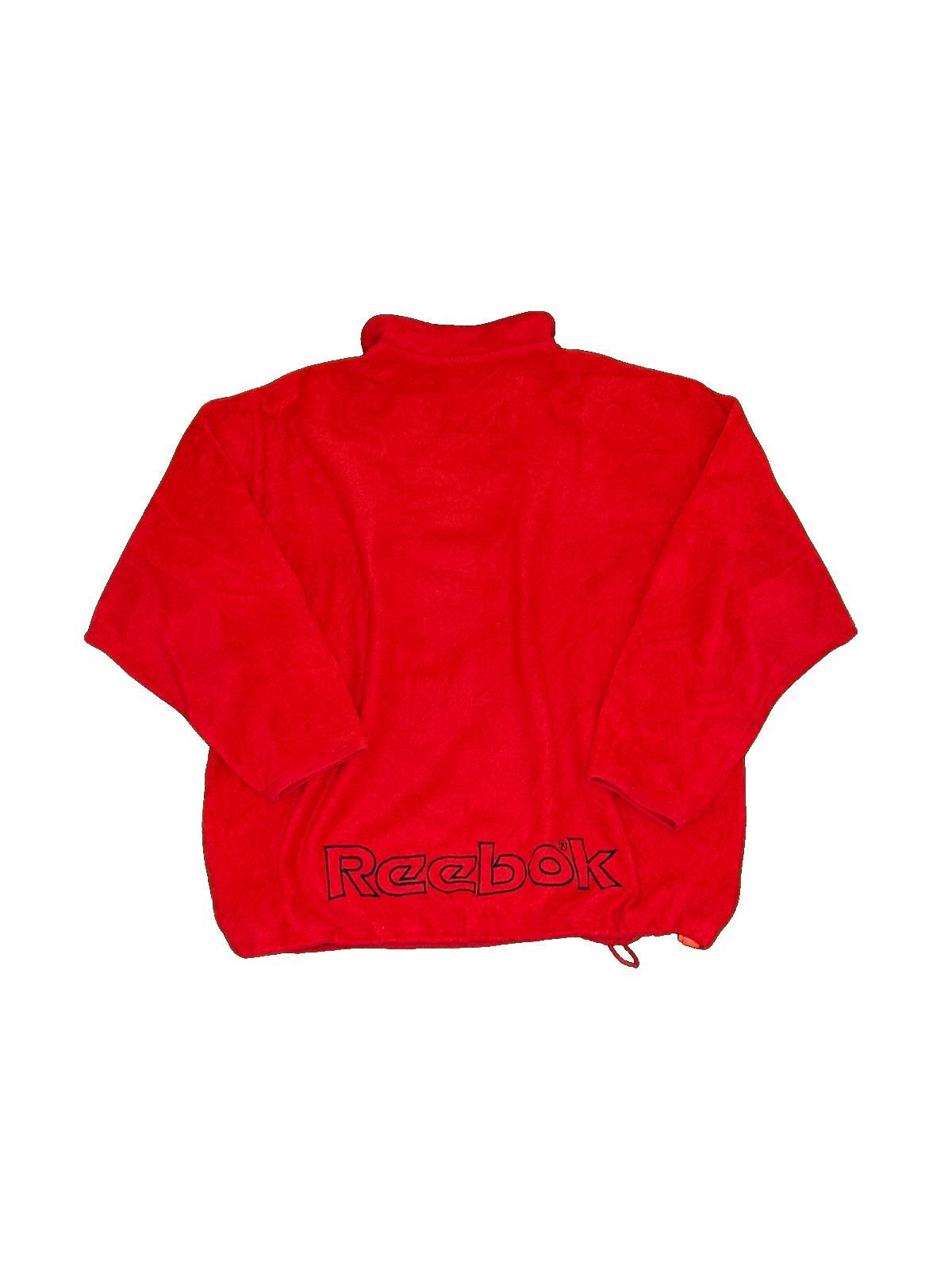 Designer Reebok Quarter Zip Sweater Size US XL / EU 56 / 4 - 4 Thumbnail