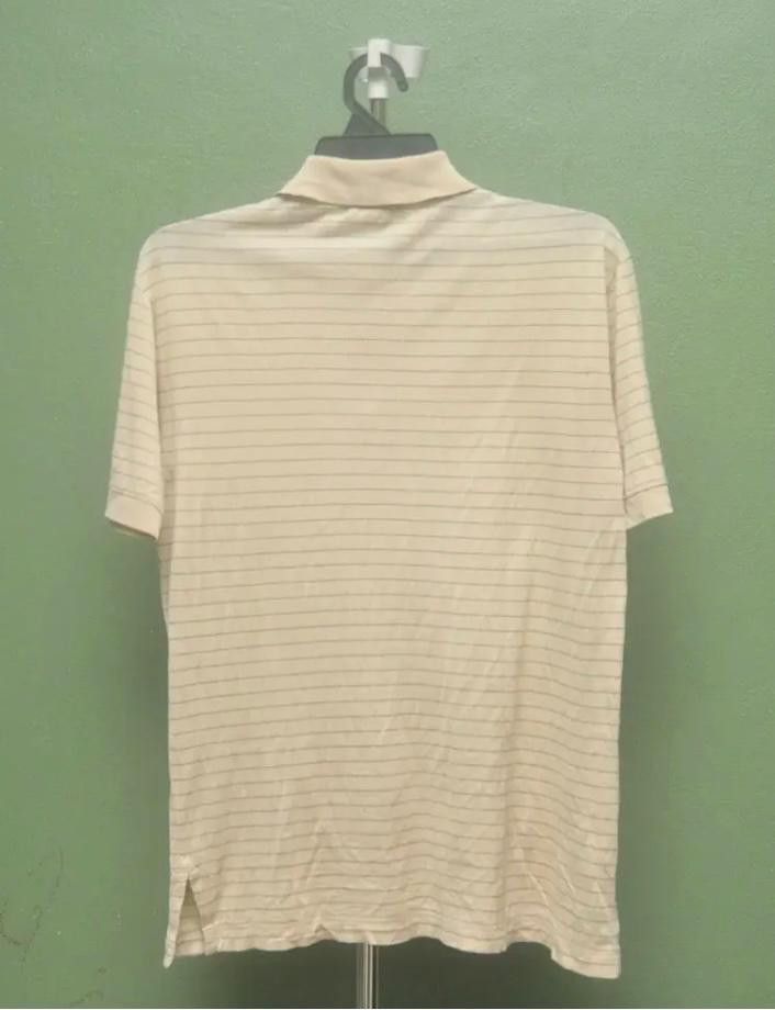 Hermes Vintage Hermes Made In Italy Short Sleeve Cream Colour Size US M / EU 48-50 / 2 - 2 Thumbnail