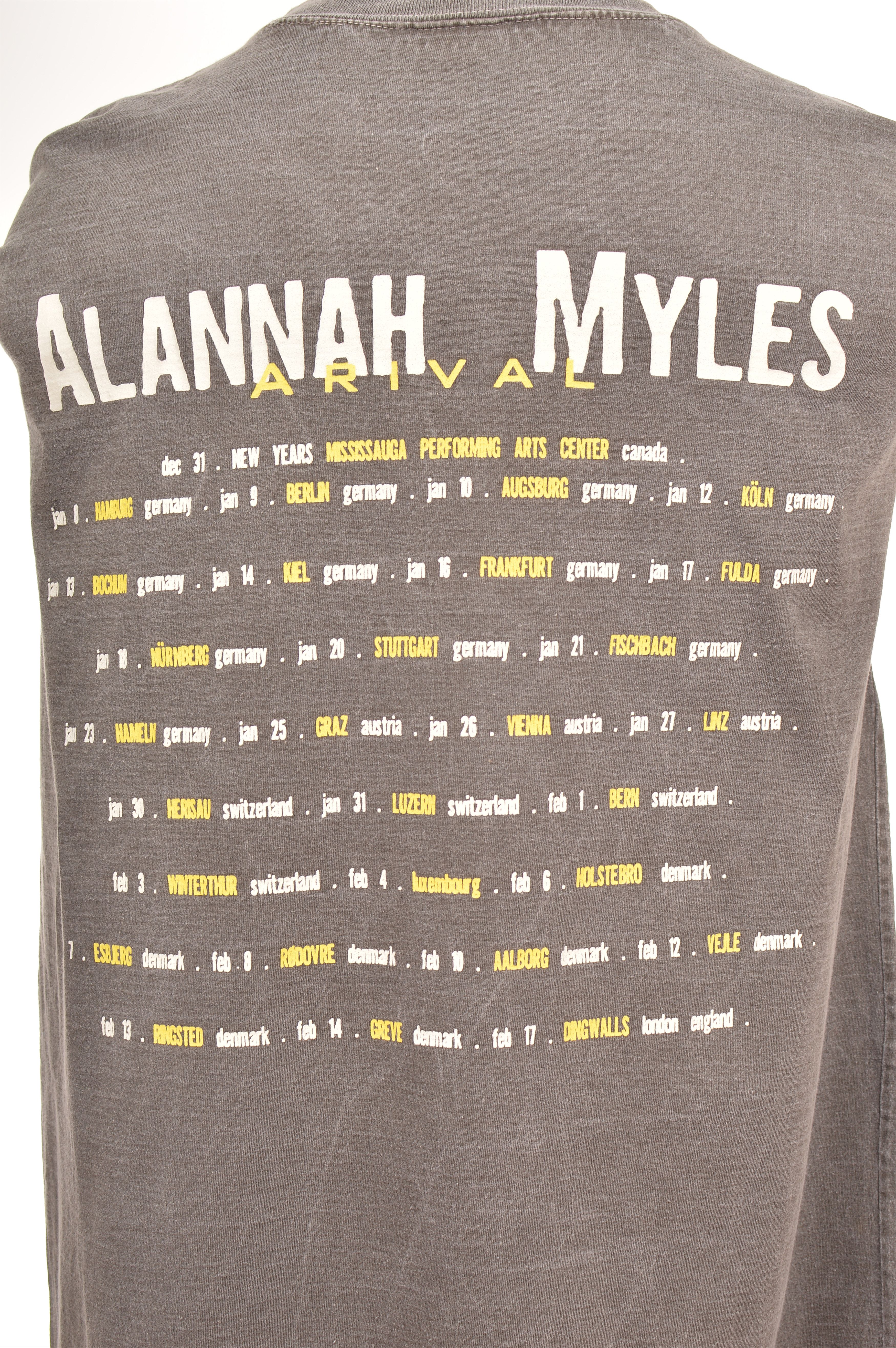 Vintage Swag Alannah Myles Arival Vintage 90s T-Shirt Size US L / EU 52-54 / 3 - 5 Thumbnail