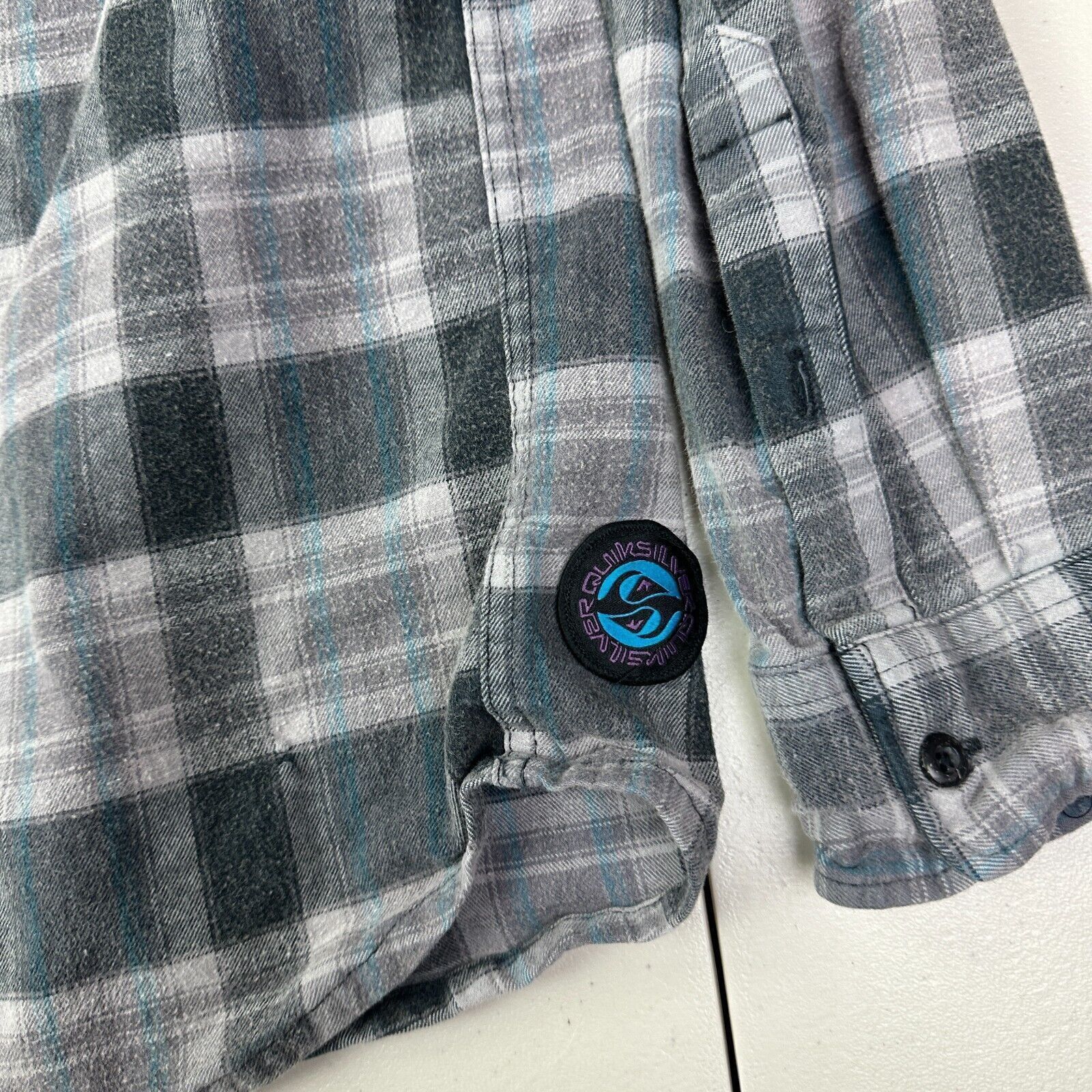 Quiksilver Quiksilver Shirt Mens Size Large Button Up Plaid Casual Size US L / EU 52-54 / 3 - 6 Thumbnail