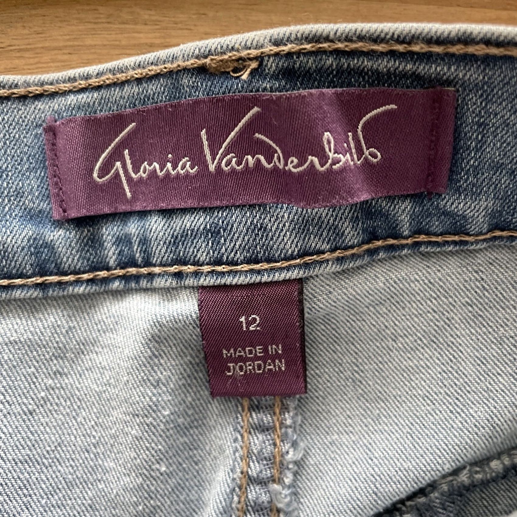 Gloria Vanderbilt Gloria Vanderbilt Jeans Flare High Rise Blue Denim Trouser Size 12 33x33 Hippie Boho Size 34" / US 12 / IT 48 - 5 Thumbnail