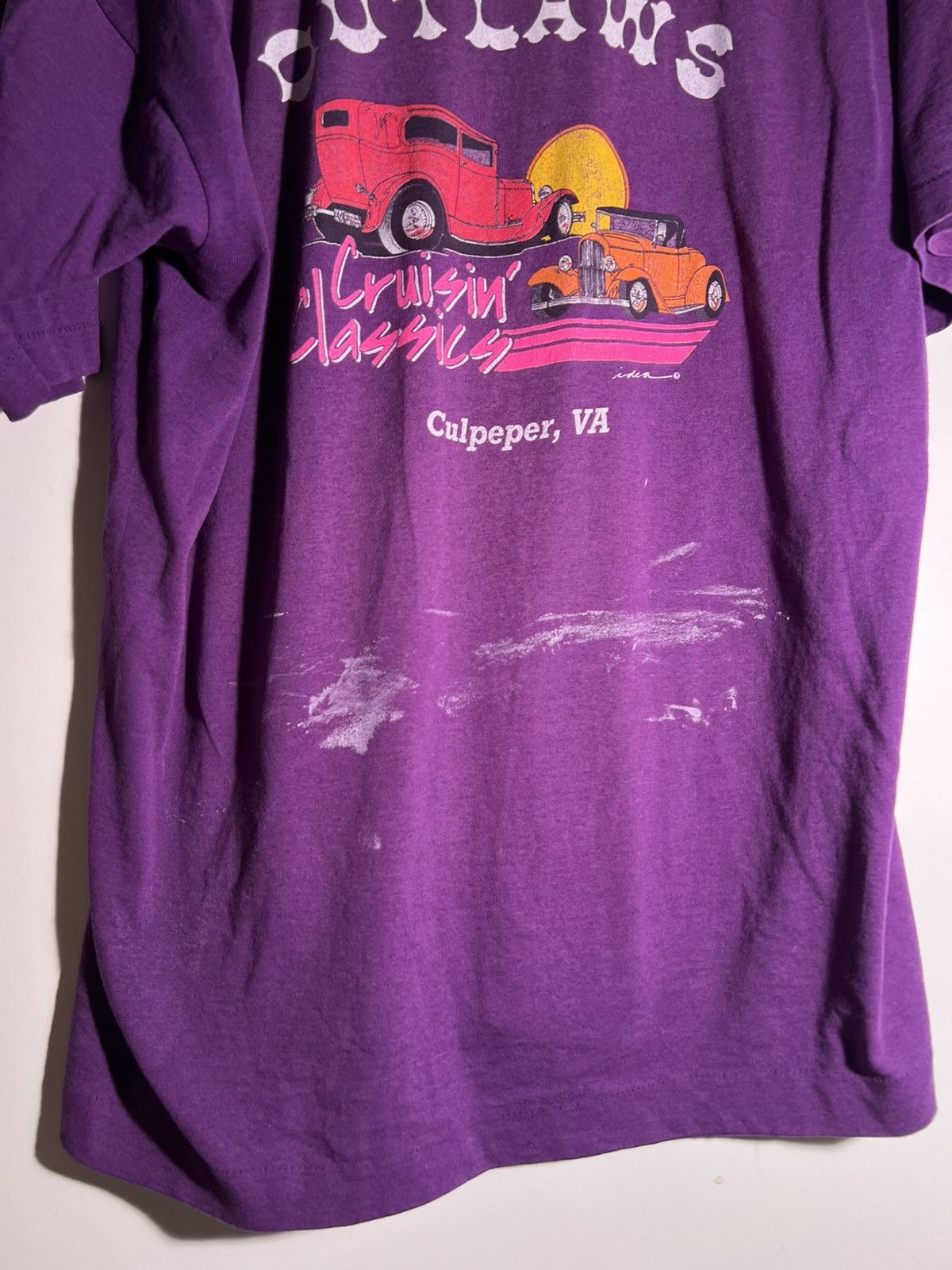 Vintage 80’s 90’s VTG Vintage Outlaws Cruisin’ Classics Retro Shirt Size US XL / EU 56 / 4 - 5 Thumbnail