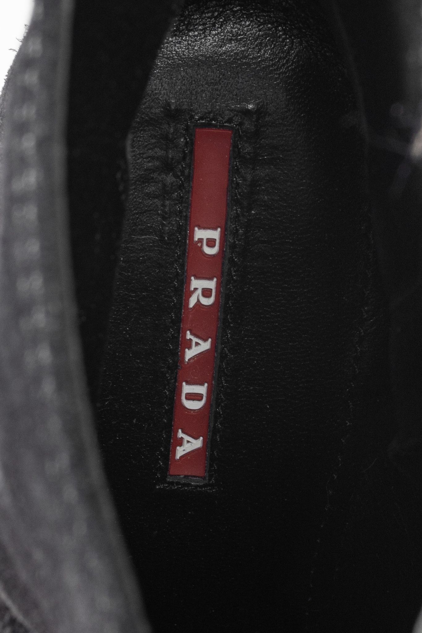 Prada Prada Black Suede Wede Booties Size US 7.5 / IT 37.5 - 9 Thumbnail