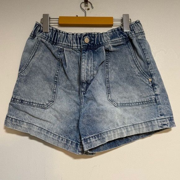 DL1961 DL1961 High-Rise Light Wash Denim Shorts Size 26 Size 26" / US 2 / IT 38 - 2 Thumbnail