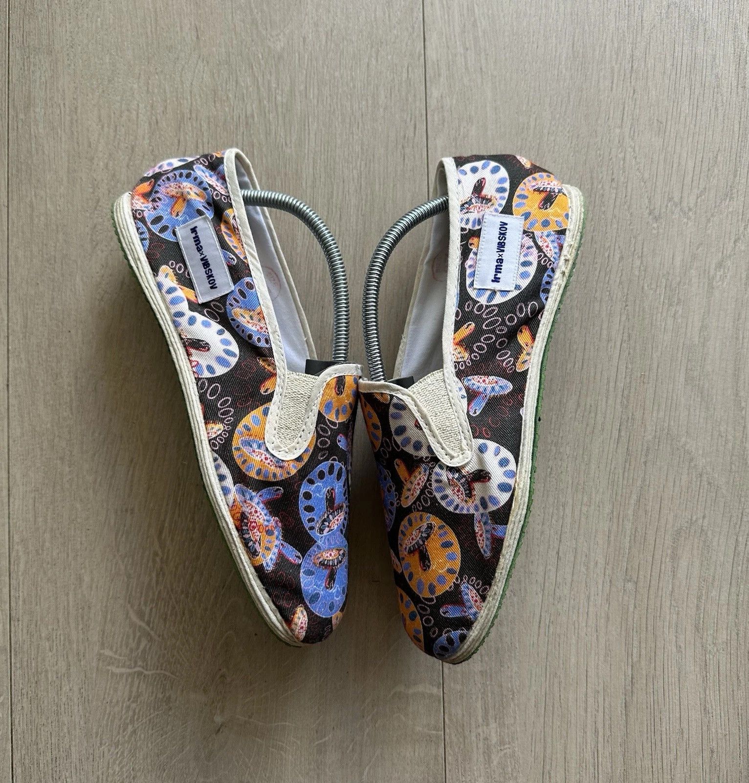 Henrik Vibskov Henrik Vibskov x Irma Shoes Recycled Crazy Slip-on Womens Size US 7 / IT 37 - 2 Thumbnail